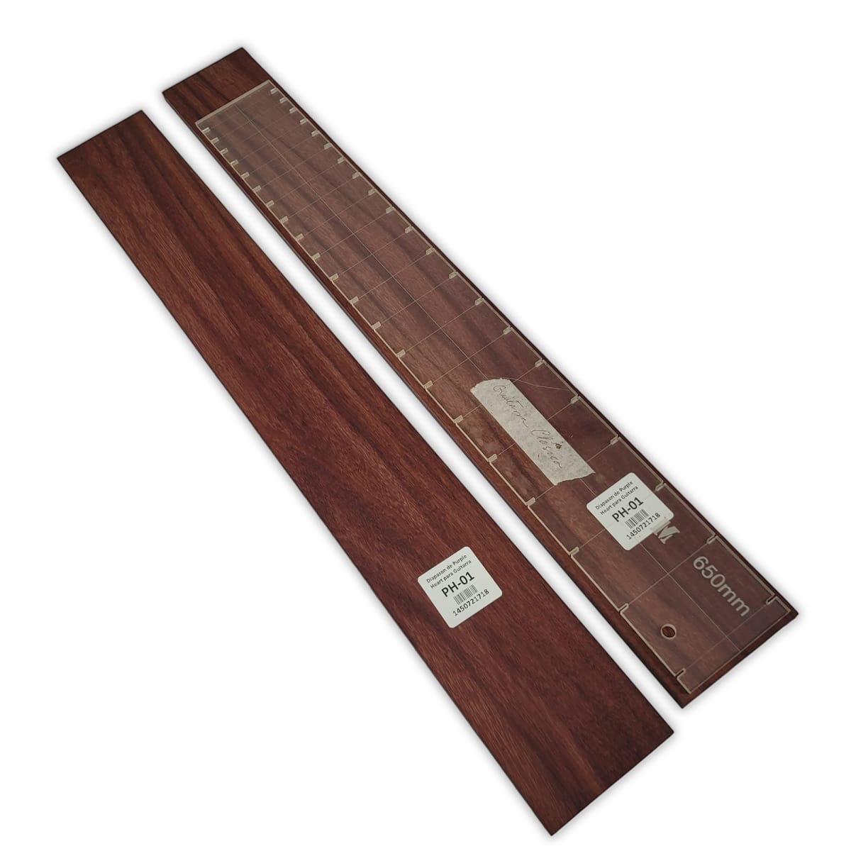 Set de 2 Diapasones PH-01 de Purple Heart Especial con Detalles para Guitarra4