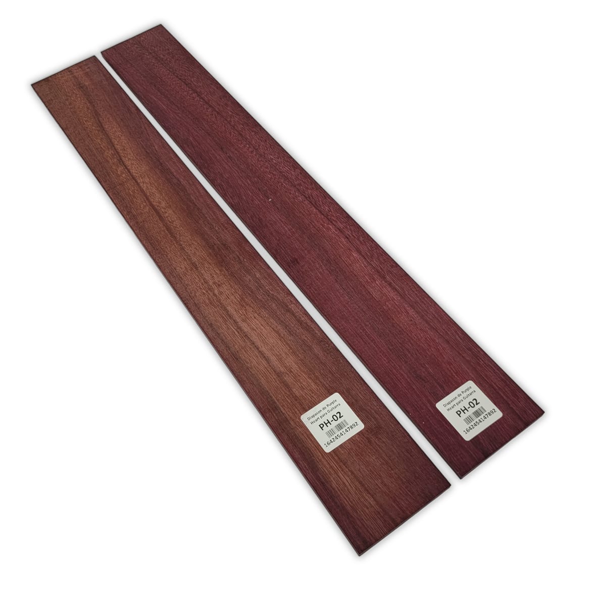 Set de 2 Diapasones PH-02 de Purple Heart Especial para Guitarra 6