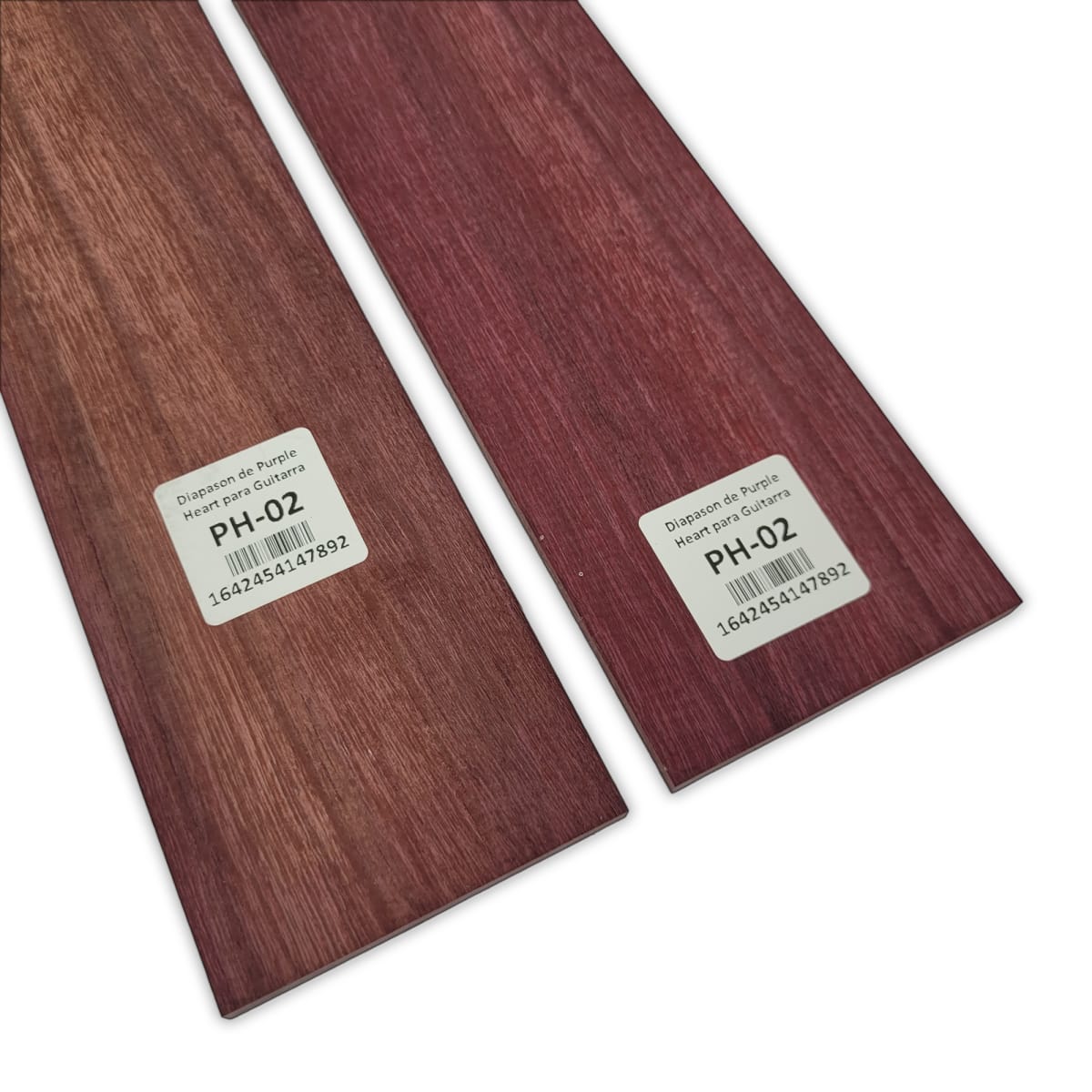 Set de 2 Diapasones PH-02 de Purple Heart Especial para Guitarra 4