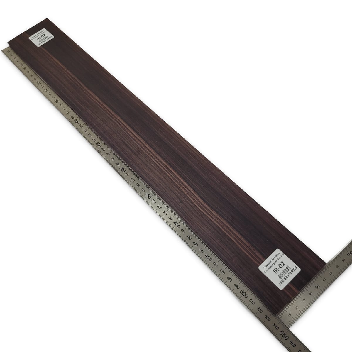 Diapason IR-02 de Indian Rosewood Especial (Palosanto de la India) Corte Radial Para Guitarra2