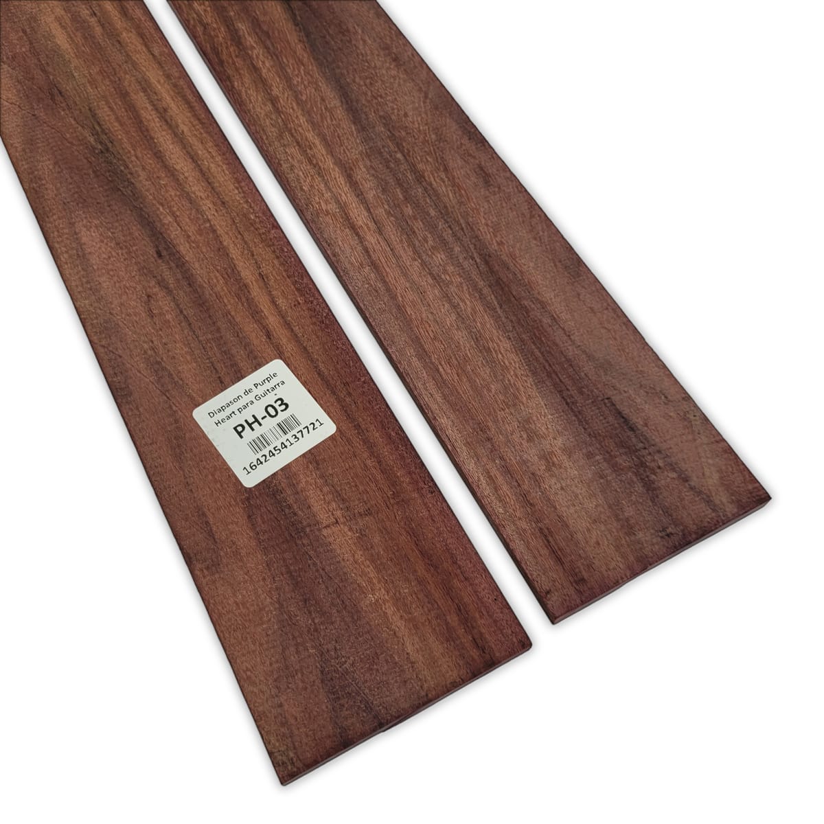 Set de 2 Diapasones PH-03 de Purple Heart Economico para Guitarra4