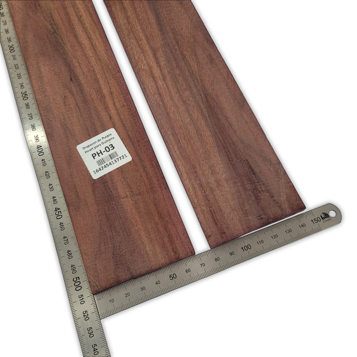 Set de 2 Diapasones PH-03 de Purple Heart Economico para Guitarra3