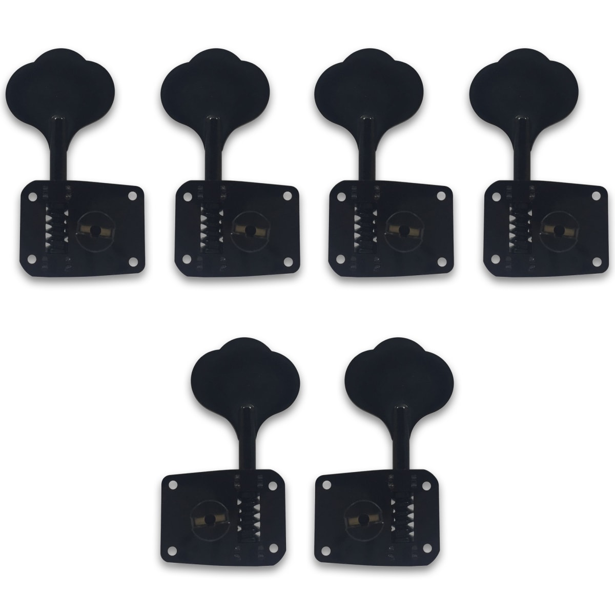 Clavijero Gotoh 4R+2L Black GB10 para Bajo Electrico3