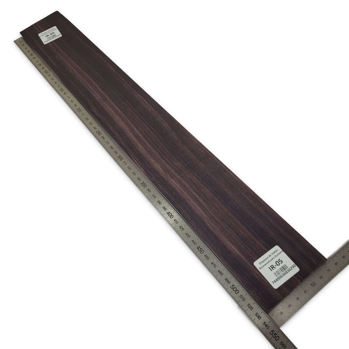 Diapason IR-05 de Indian Rosewood Especial (Palosanto de la India) Corte Radial Para Guitarra2