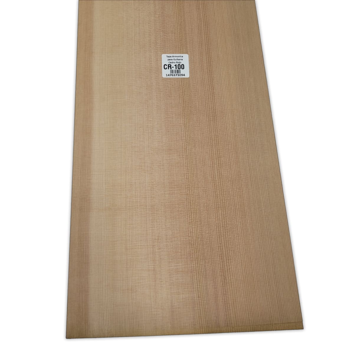 Tapa Armonica Unica CR-100 de Cedro Rojo Canadiense para Guitarra Calidad AAA6