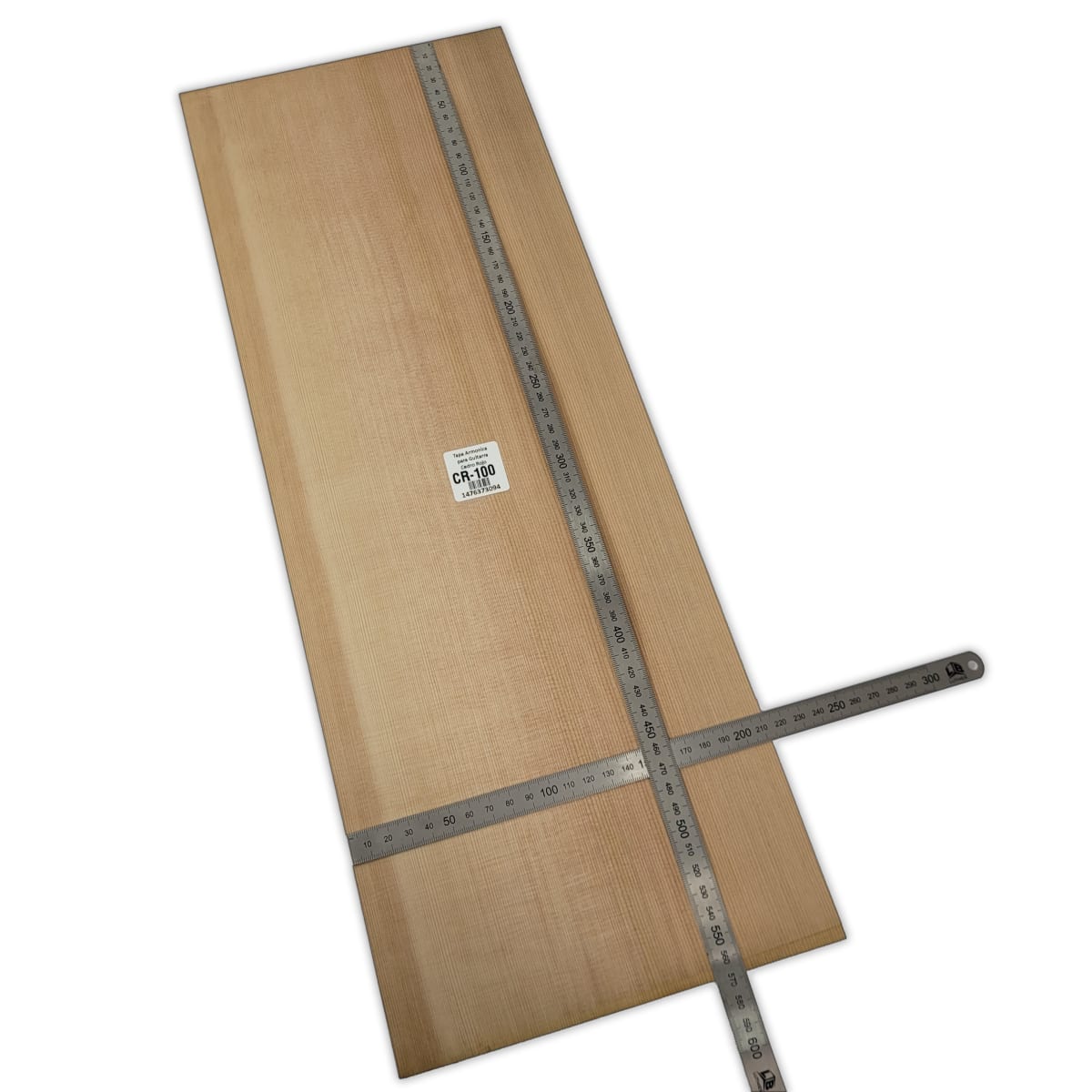 Tapa Armonica Unica CR-100 de Cedro Rojo Canadiense para Guitarra Calidad AAA3