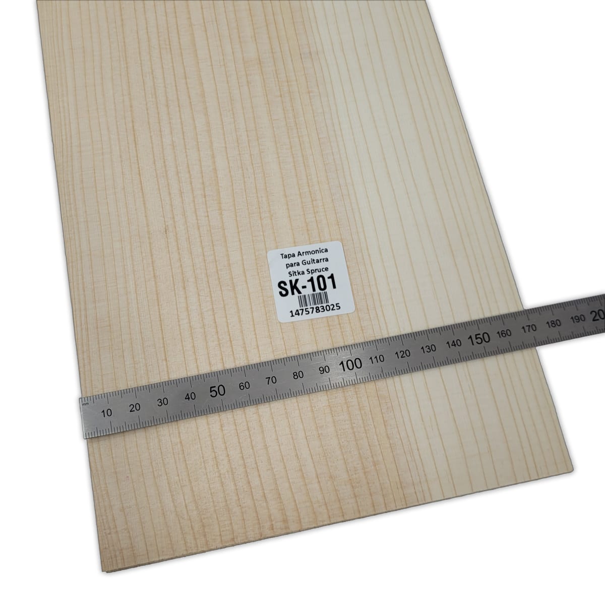 Tapa Armonica Unica SK-101 de Sitka Spruce para Tiple, Cuatro e Instrumentos Pequeños5