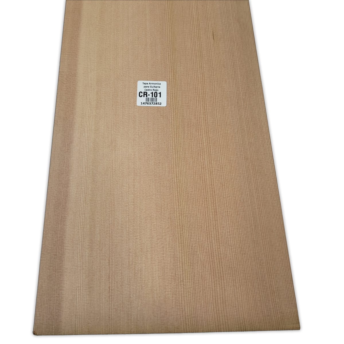 Tapa Armonica Unica CR-101 de Cedro Rojo Canadiense para Guitarra Calidad AAA6