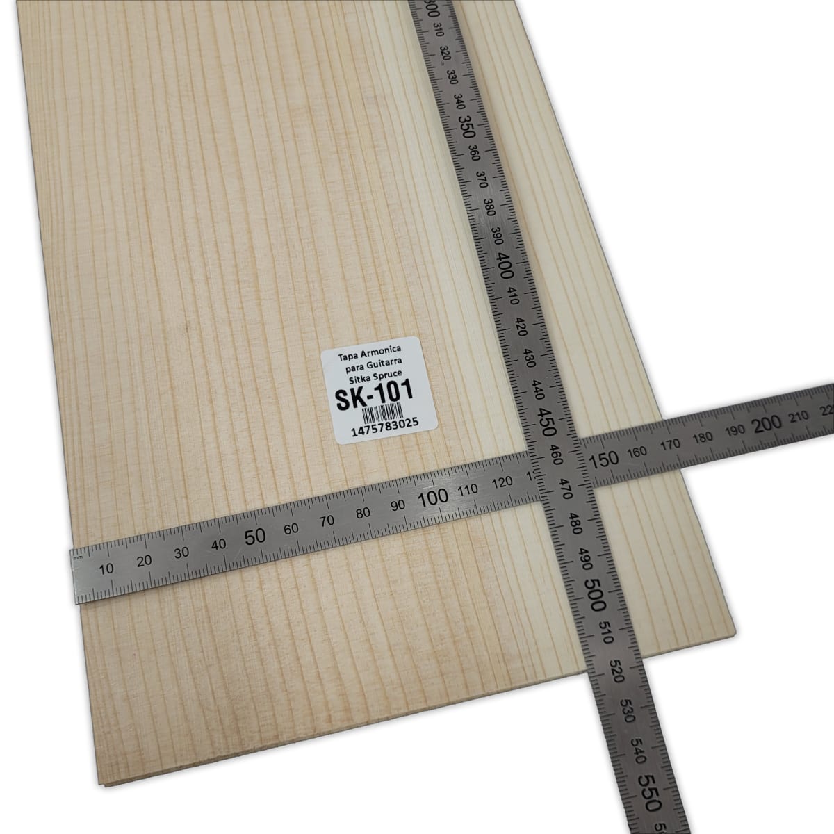 Tapa Armonica Unica SK-101 de Sitka Spruce para Tiple, Cuatro e Instrumentos Pequeños3