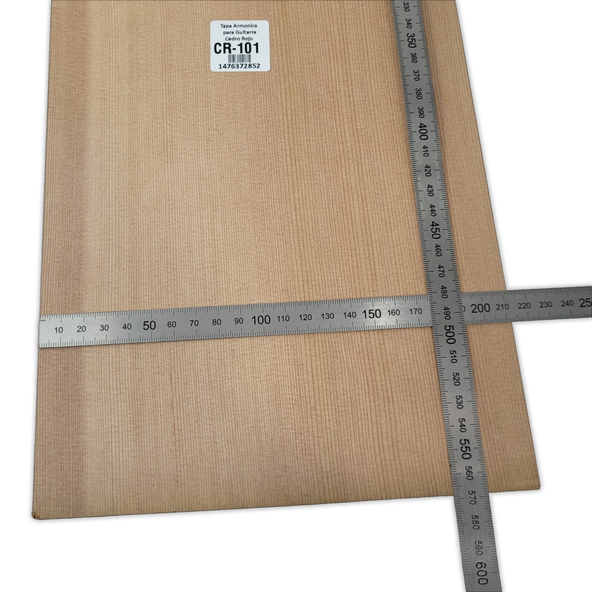Tapa Armonica Unica CR-101 de Cedro Rojo Canadiense para Guitarra Calidad AAA2