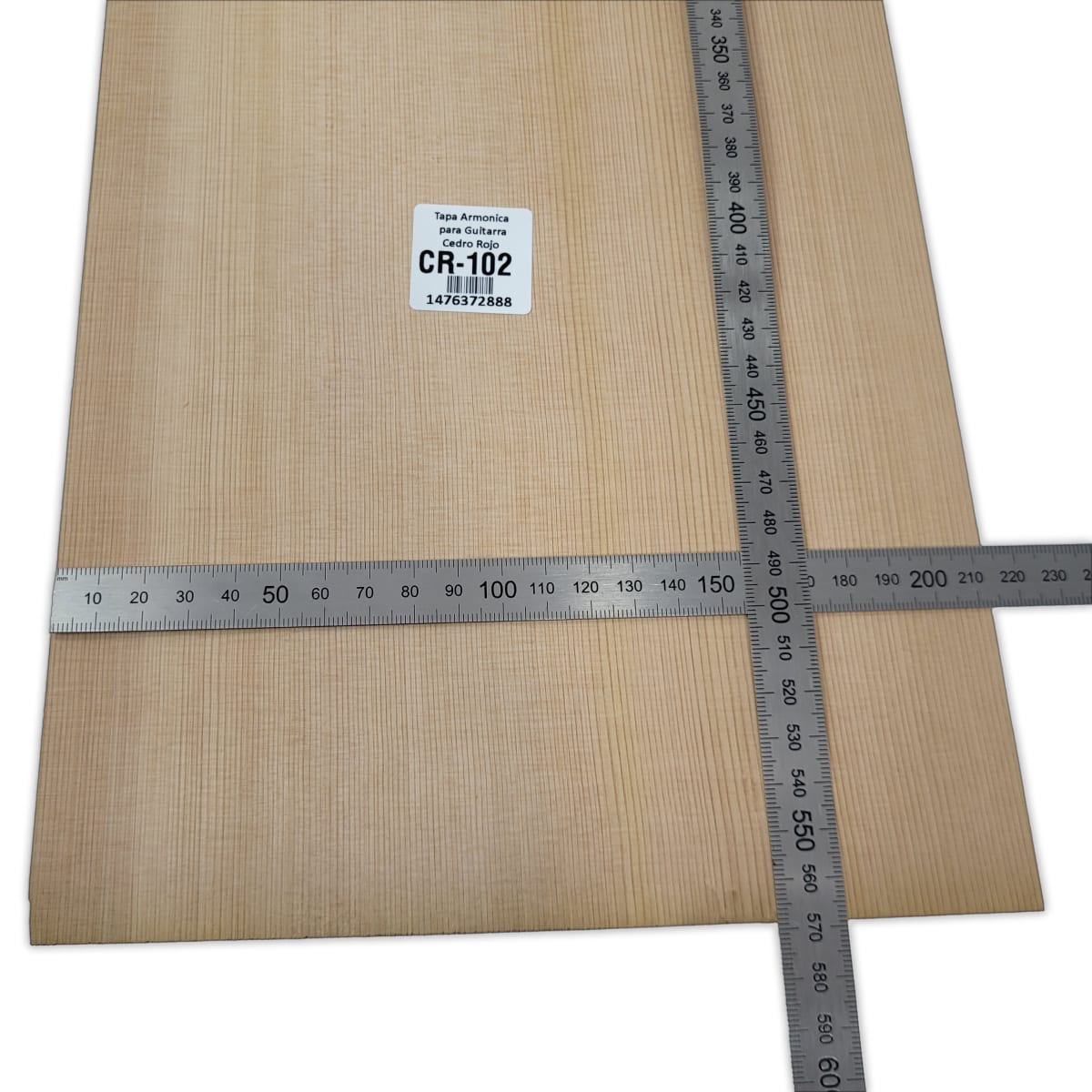 Tapa Armonica Unica CR-102 de Cedro Rojo Canadiense para Guitarra Calidad AAA2