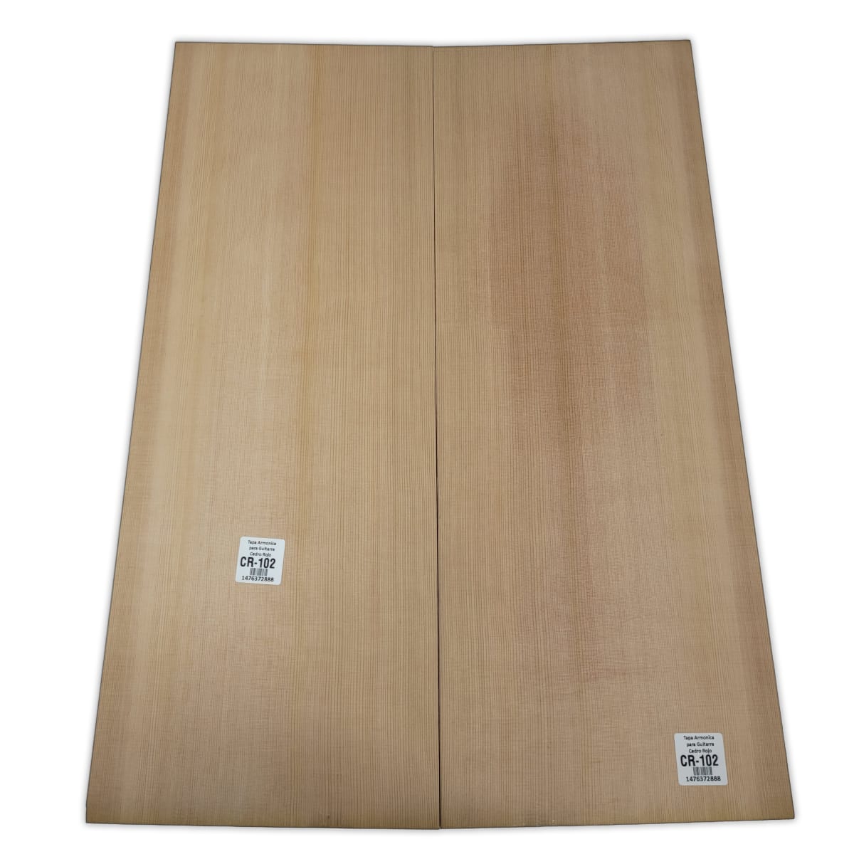 Tapa Armonica Unica CR-102 de Cedro Rojo Canadiense para Guitarra Calidad AAA6