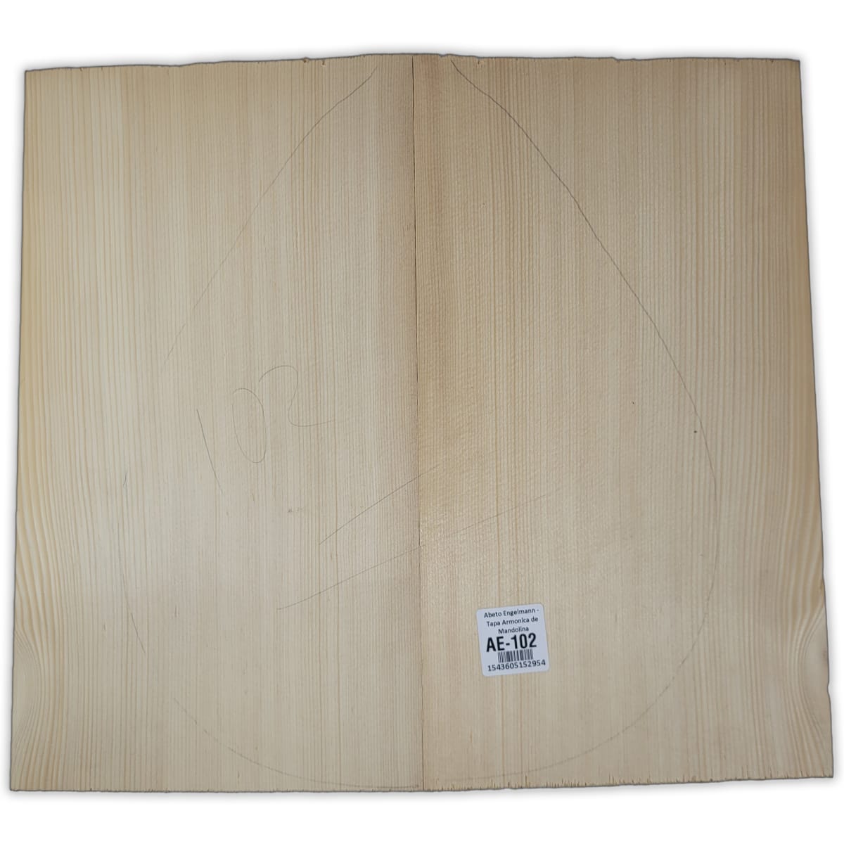 Tapa Armonica AE-102 de Abeto Engelmann Especial para Mandolina6