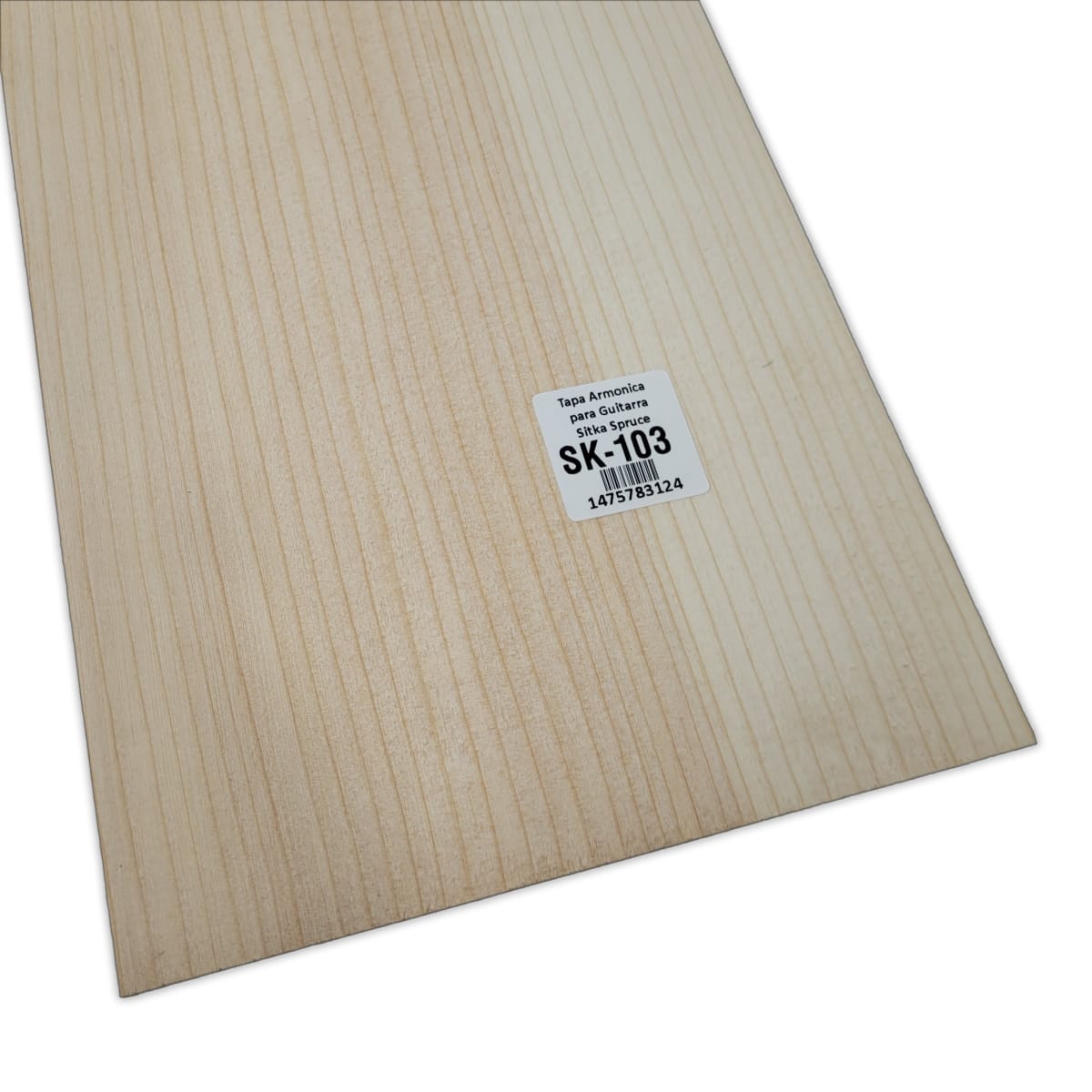 Tapa Armonica Unica SK-103 de Sitka Spruce para Tiple, Cuatro e Instrumentos Pequeños5