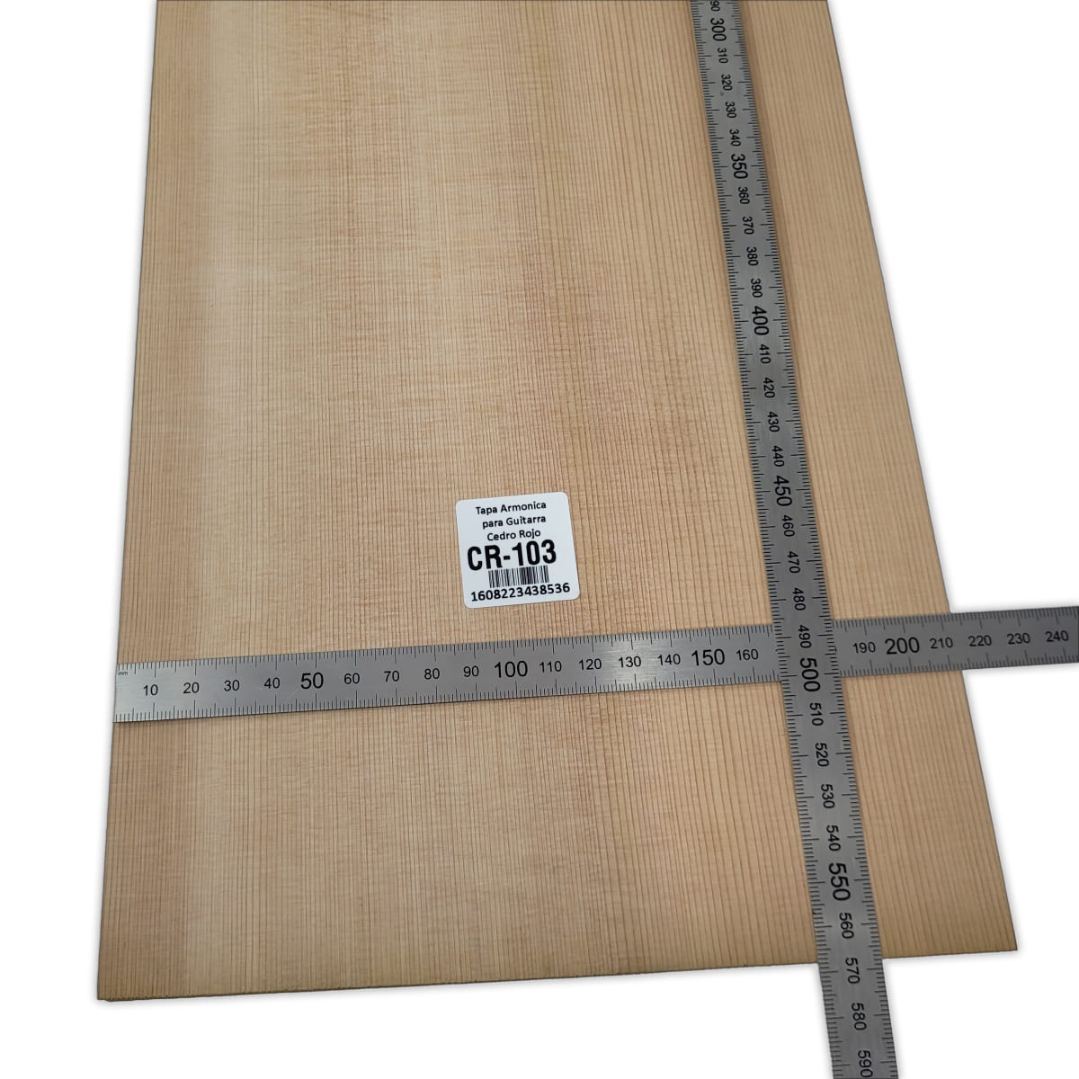 Tapa Armonica Unica CR-103 de Cedro Rojo Canadiense para Guitarra Calidad AAA2