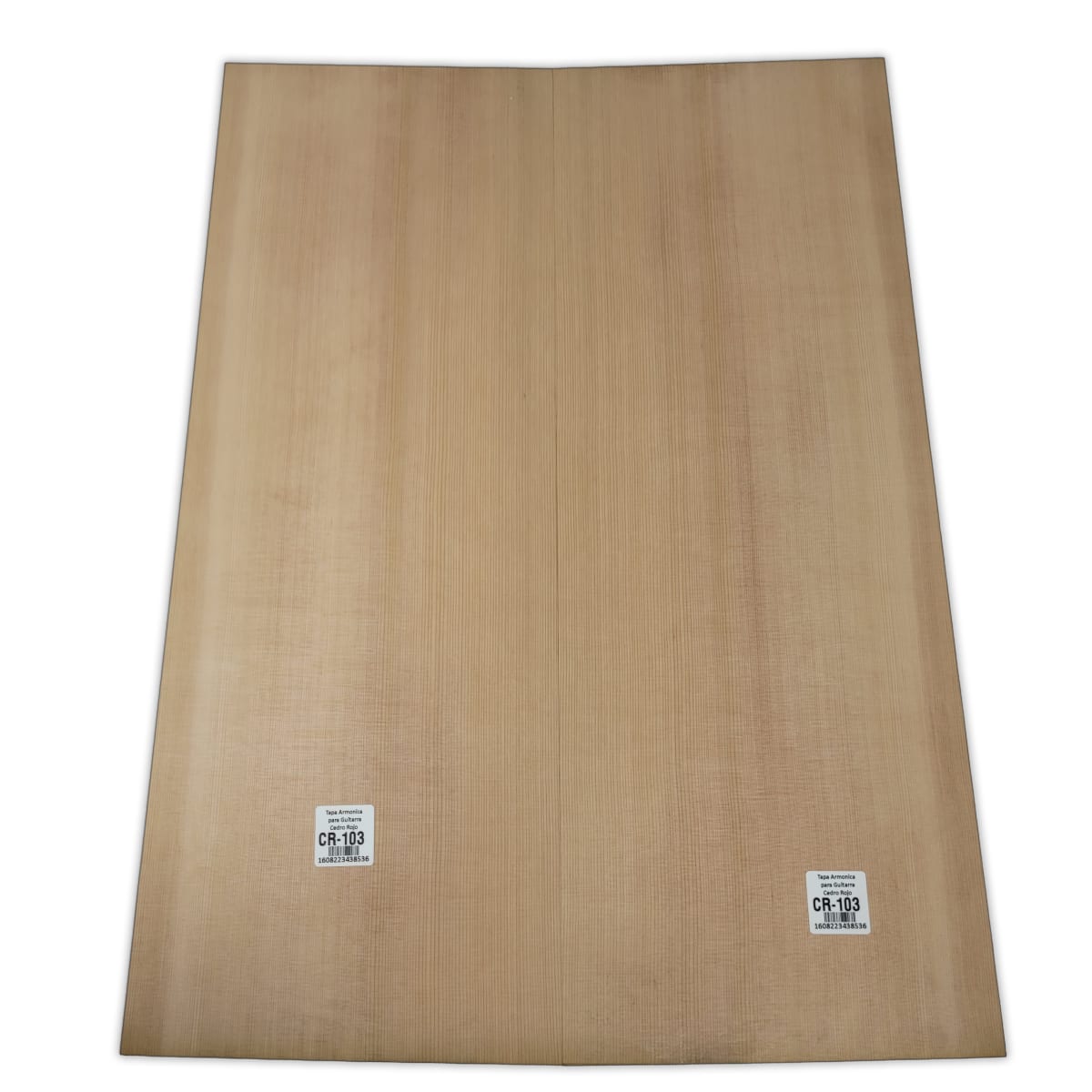 Tapa Armonica Unica CR-103 de Cedro Rojo Canadiense para Guitarra Calidad AAA6