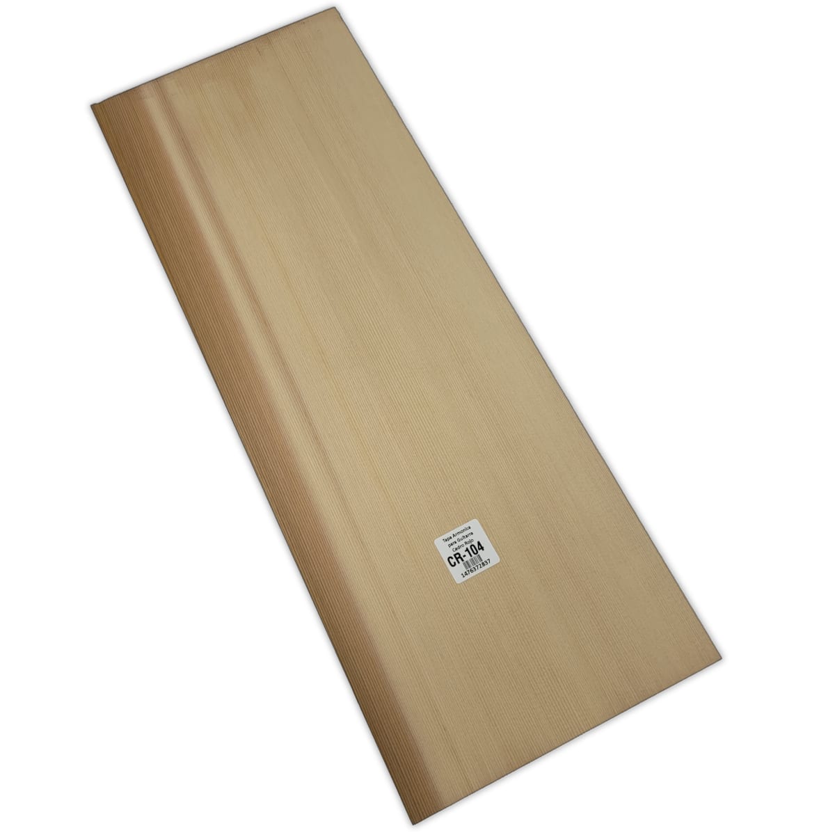 Tapa Armonica Unica CR-104 de Cedro Rojo Canadiense para Guitarra Calidad AAA5