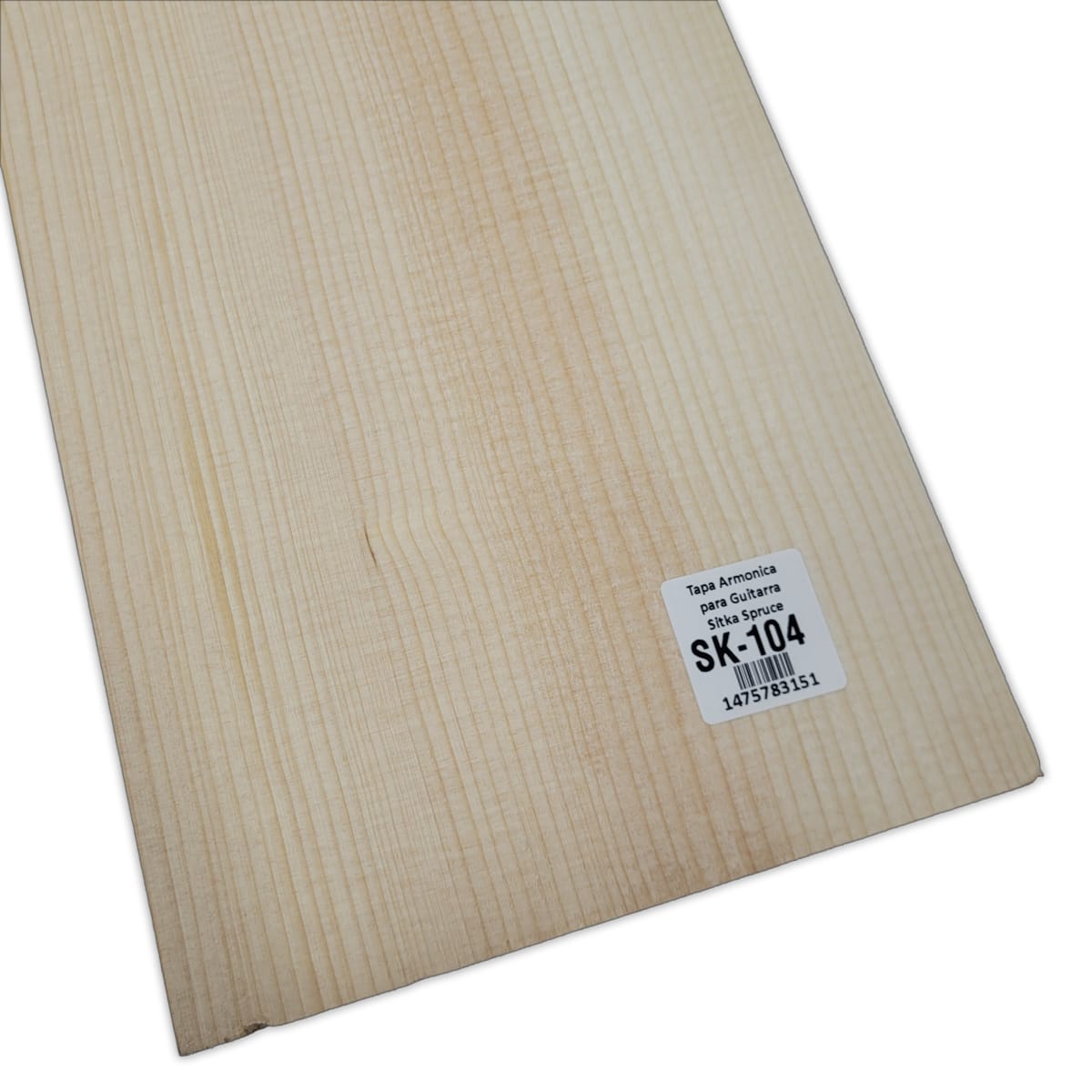 Tapa Armonica Unica SK-104 de Sitka Spruce para Tiple, Cuatro e Instrumentos Pequeños8