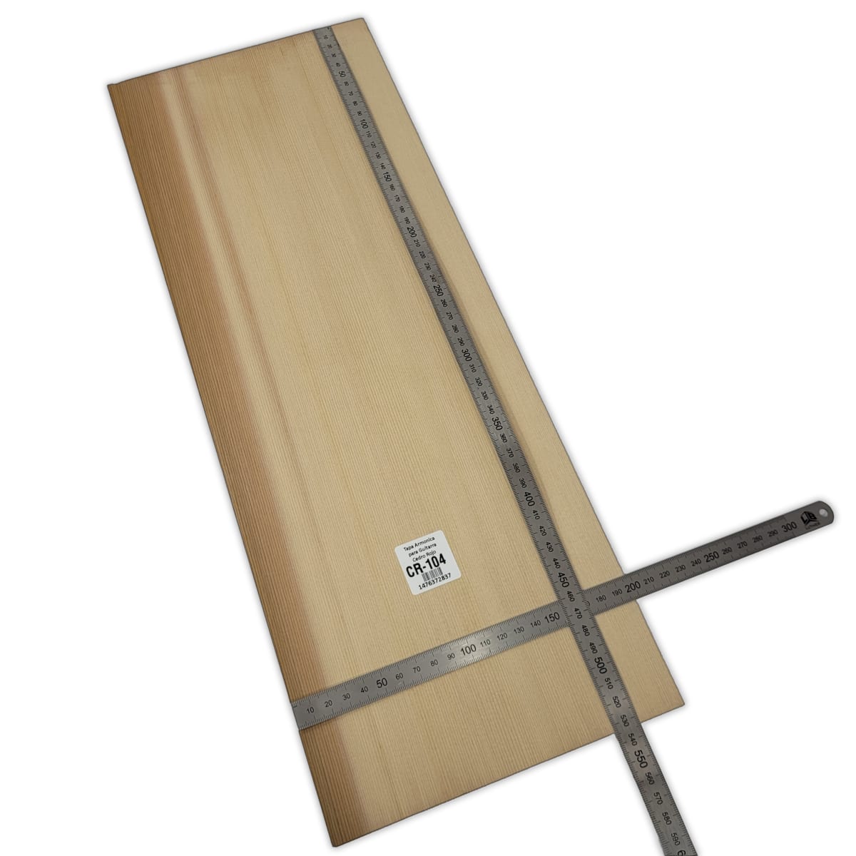 Tapa Armonica Unica CR-104 de Cedro Rojo Canadiense para Guitarra Calidad AAA3