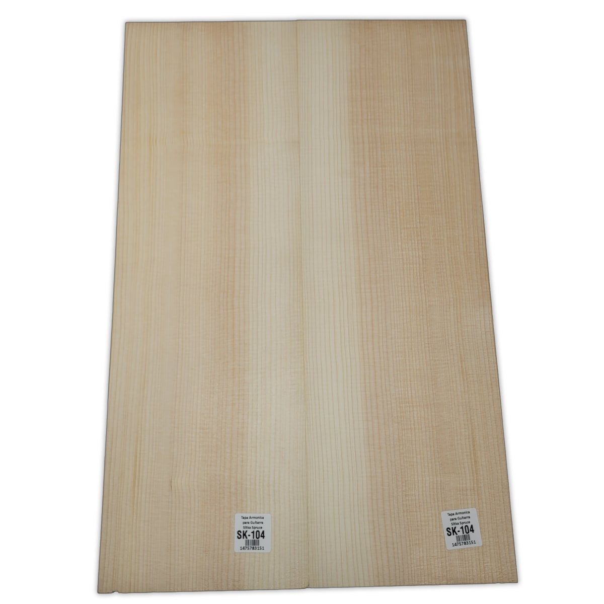 Tapa Armonica Unica SK-104 de Sitka Spruce para Tiple, Cuatro e Instrumentos Pequeños9