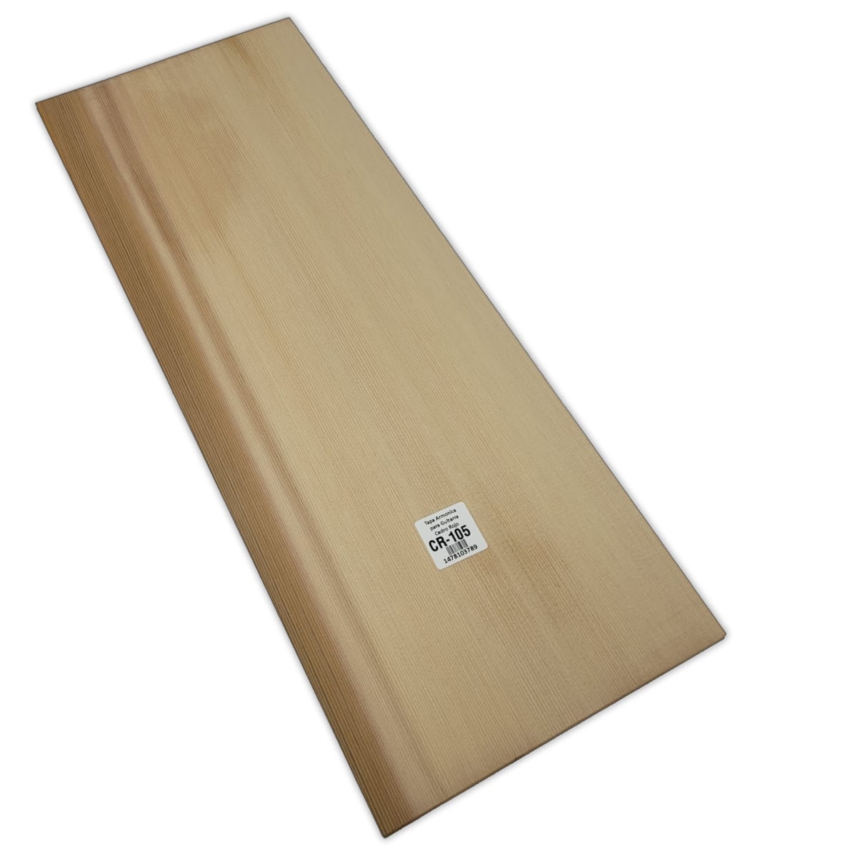 Tapa Armonica Unica CR-105 de Cedro Rojo Canadiense para Guitarra Calidad AAA5