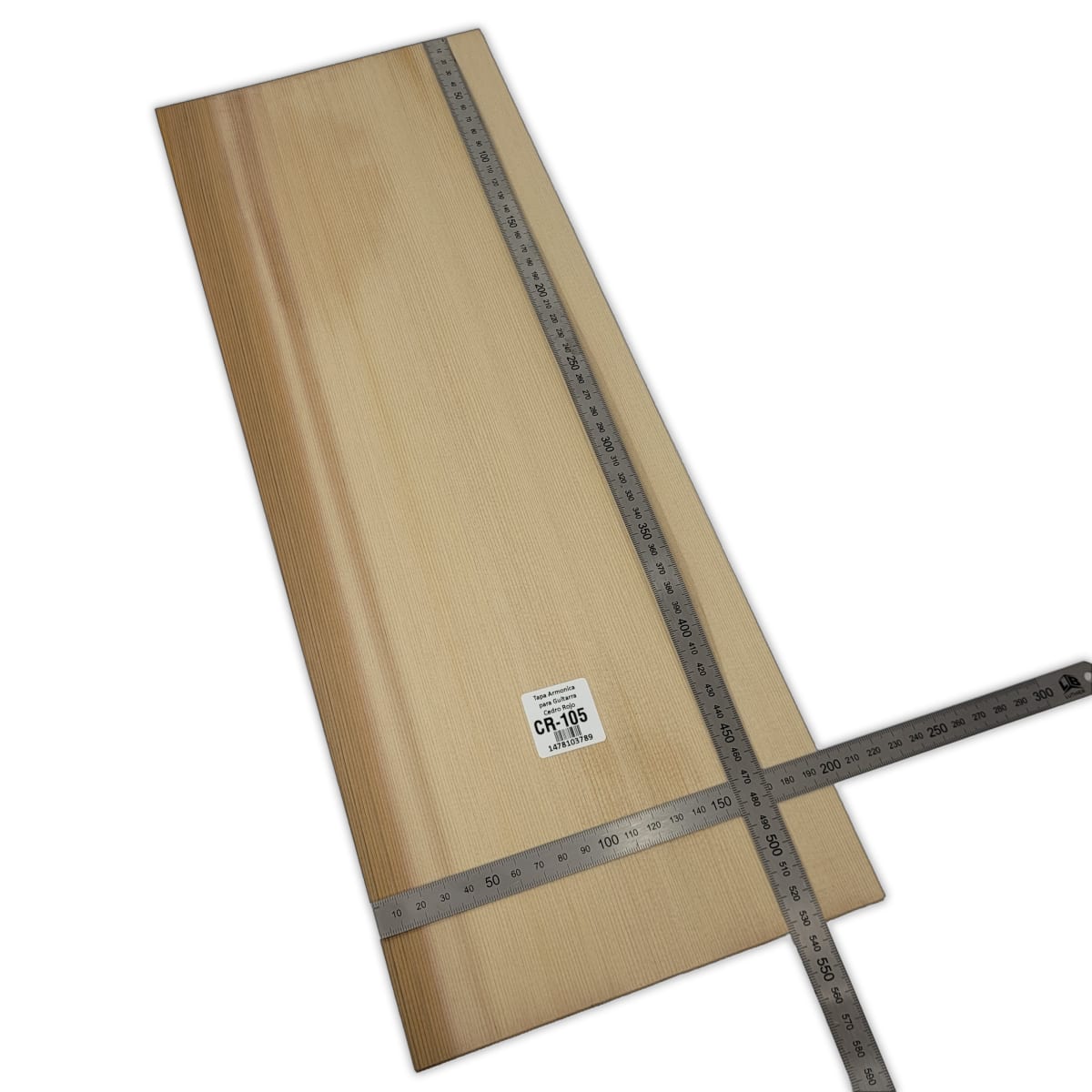 Tapa Armonica Unica CR-105 de Cedro Rojo Canadiense para Guitarra Calidad AAA3