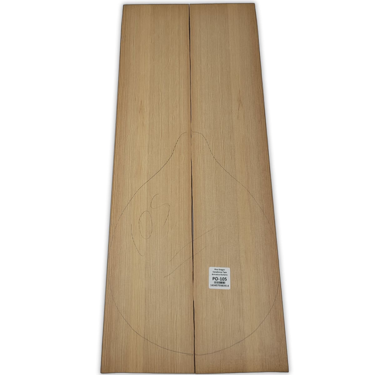 Tapa Armonica PO-105 de Cedro Rojo Canadiense para Guitarra Calidad Especial7