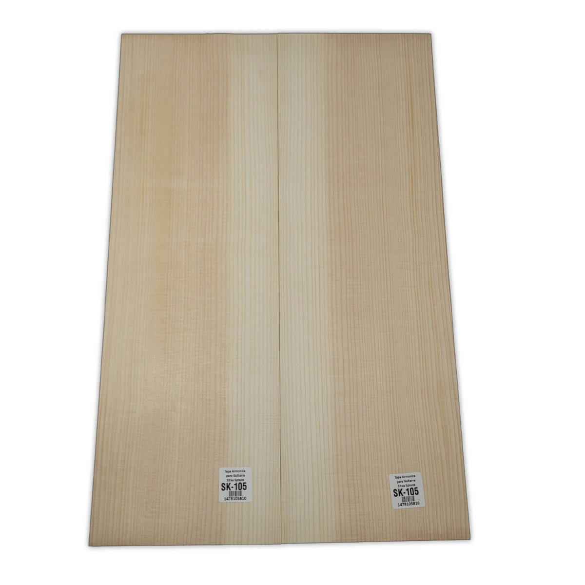 Tapa Armonica Unica SK-105 de Sitka Spruce para Tiple, Cuatro e Instrumentos Pequeños7