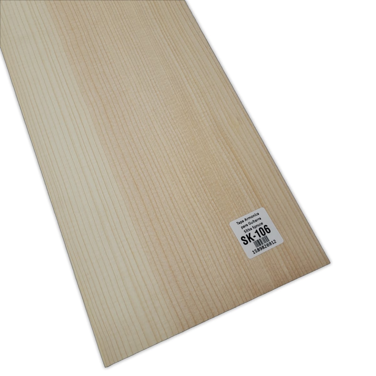 Tapa Armonica Unica SK-106 de Sitka Spruce para Tiple, Cuatro e Instrumentos Pequeños5