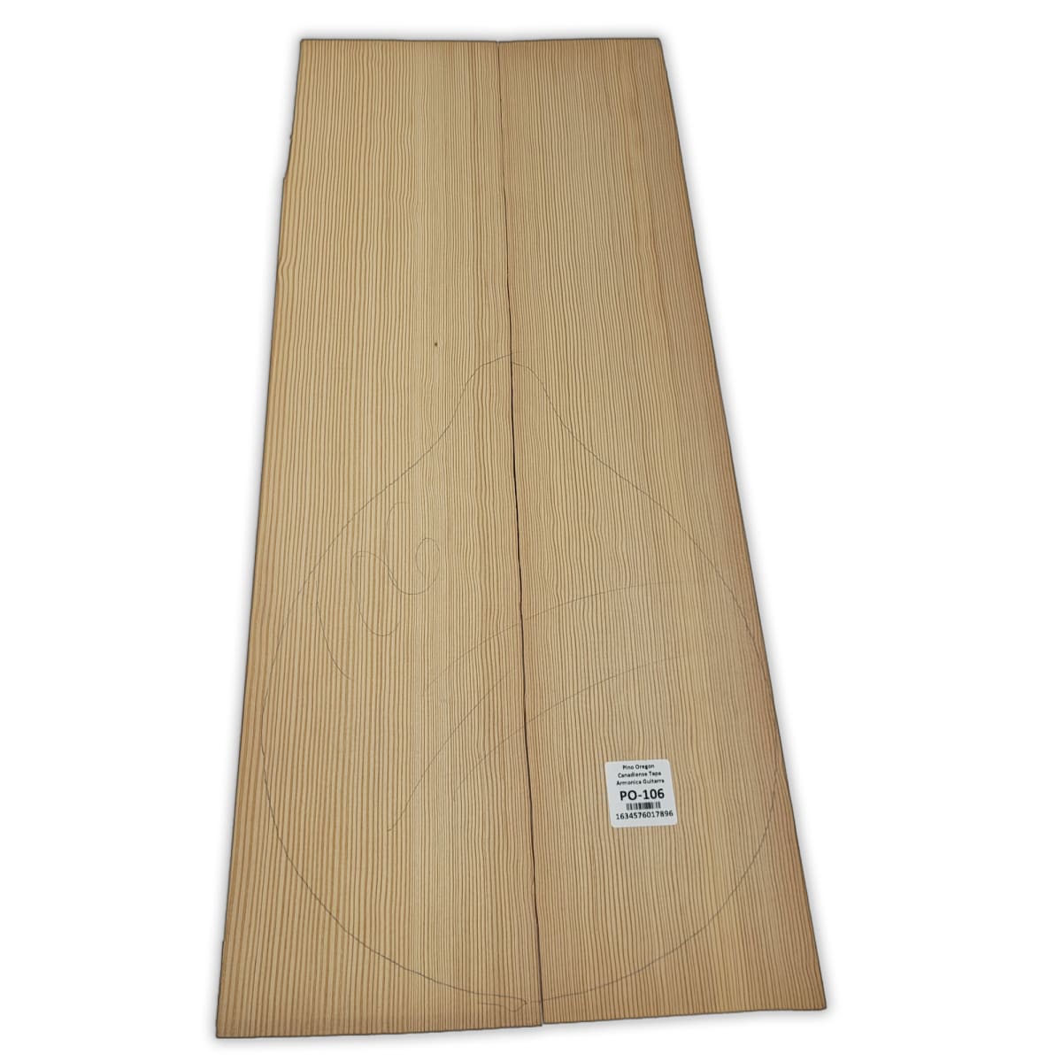 Chapa PO-106 de Cedro Rojo Canadiense para Guitarra Calidad Especial 0