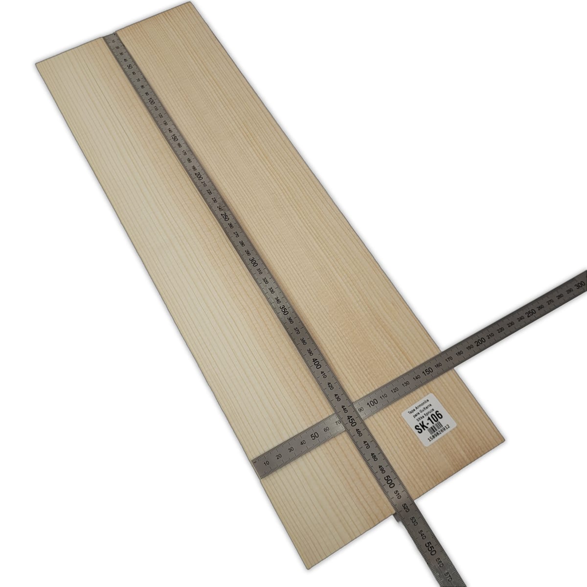 Tapa Armonica Unica SK-106 de Sitka Spruce para Tiple, Cuatro e Instrumentos Pequeños2