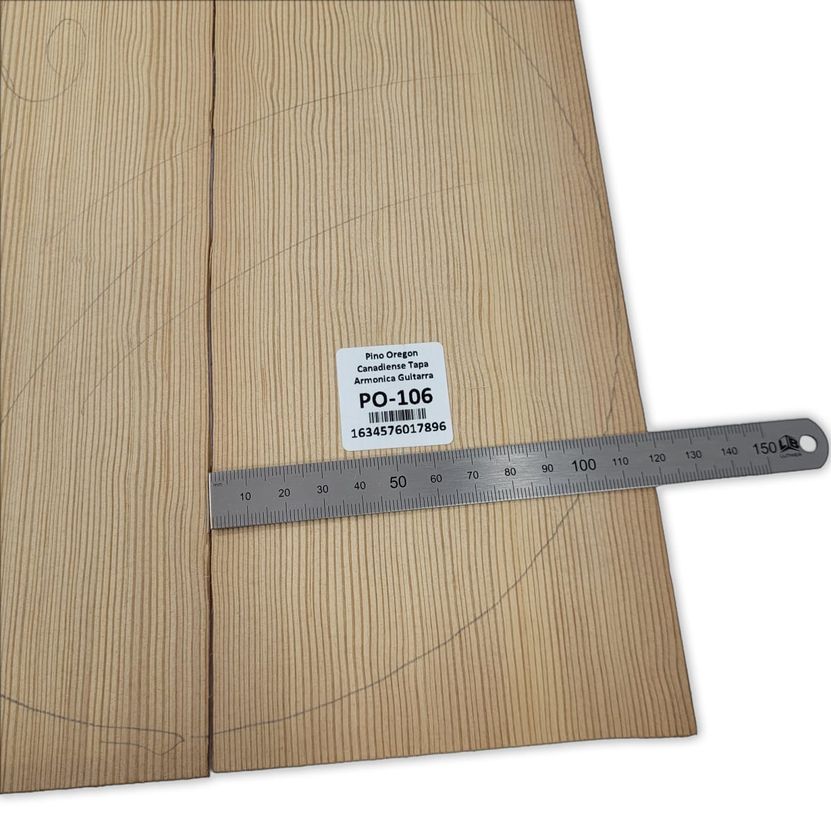 Chapa PO-106 de Cedro Rojo Canadiense para Guitarra Calidad Especial4