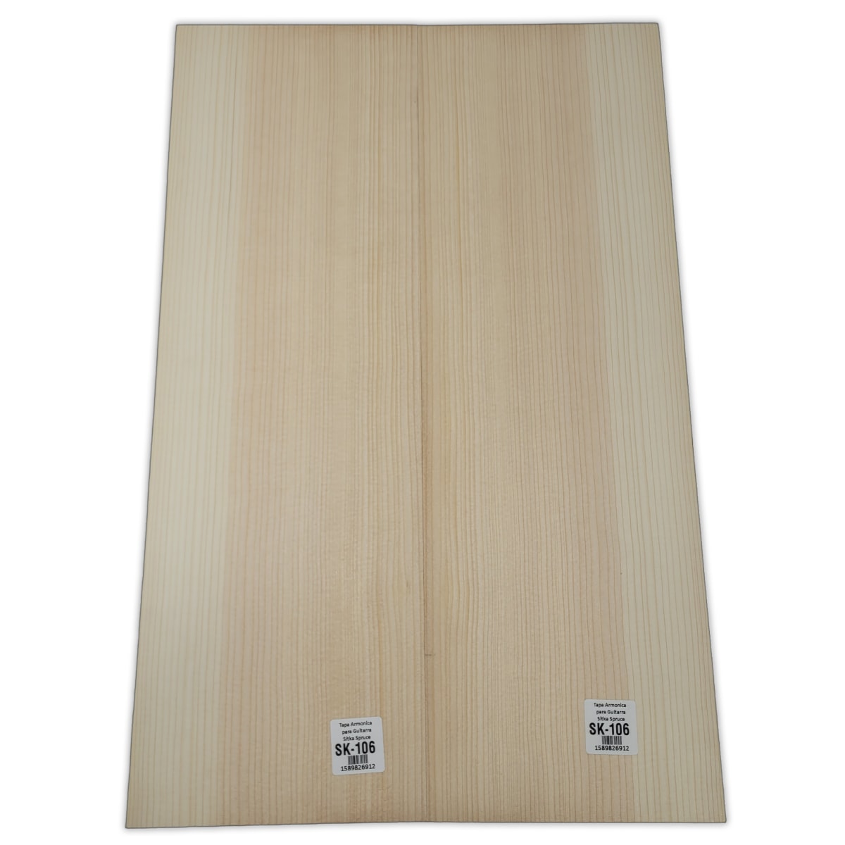 Tapa Armonica Unica SK-106 de Sitka Spruce para Tiple, Cuatro e Instrumentos Pequeños7