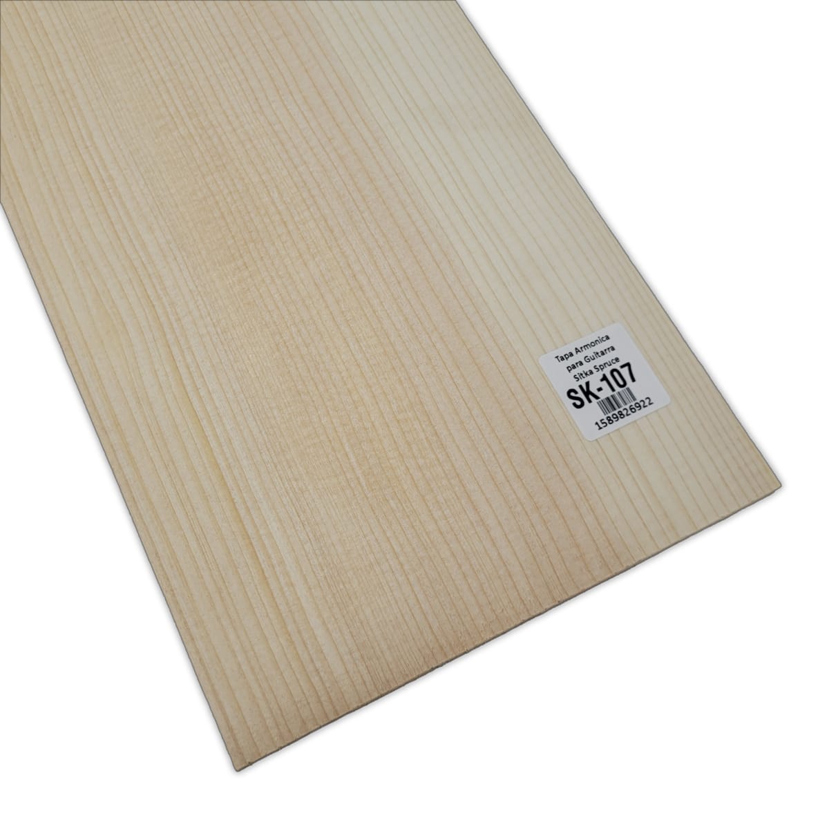 Tapa Armonica Unica SK-107 de Sitka Spruce para Tiple, Cuatro e Instrumentos Pequeños6