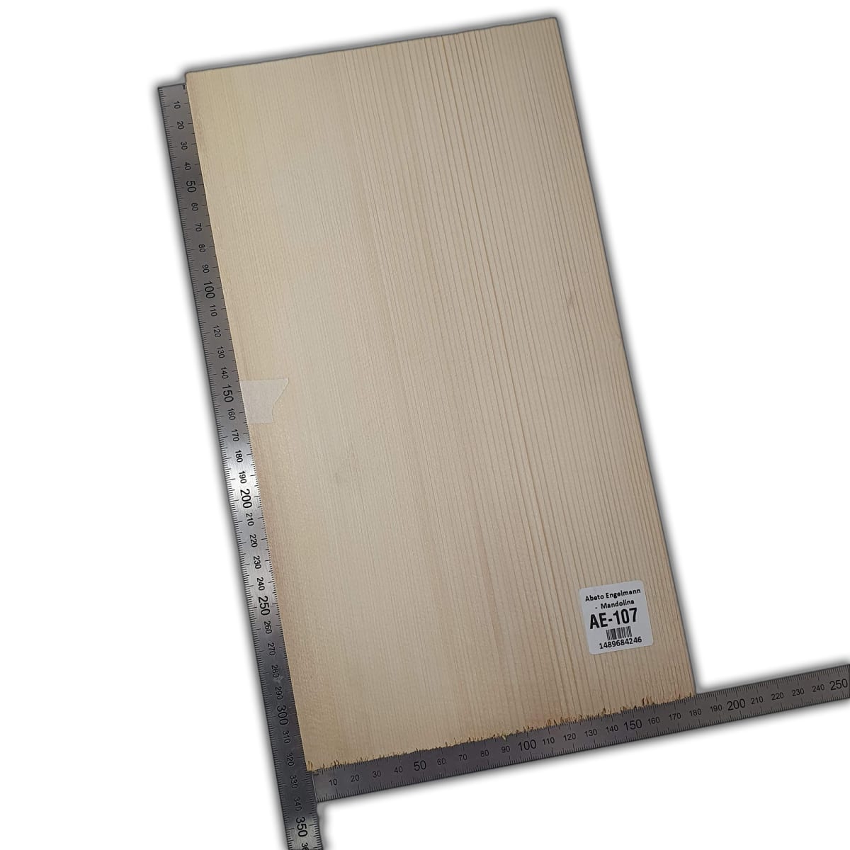 Tapa Armonica Unica AE-107 de Abeto Engelmann para Mandolina2