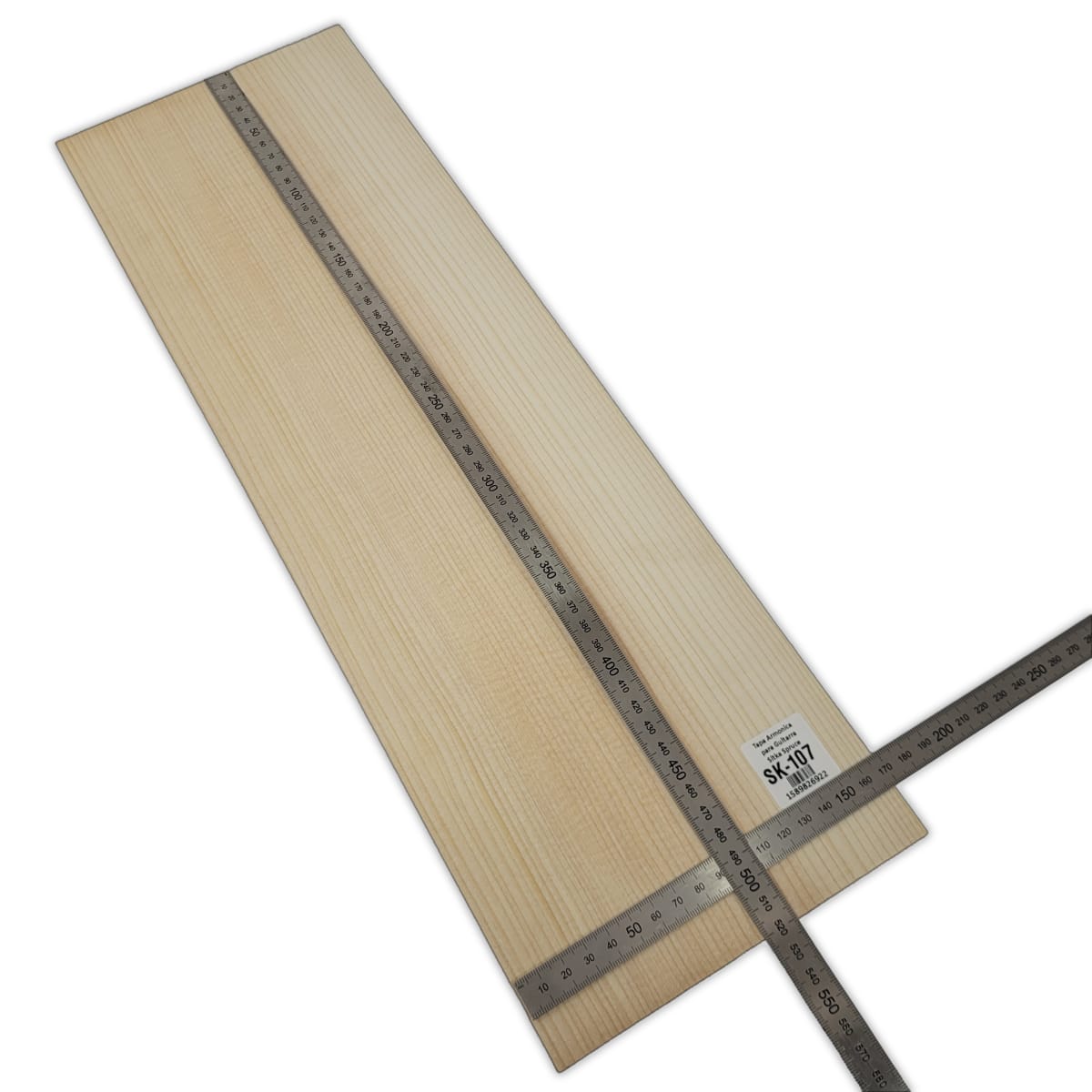 Tapa Armonica Unica SK-107 de Sitka Spruce para Tiple, Cuatro e Instrumentos Pequeños3