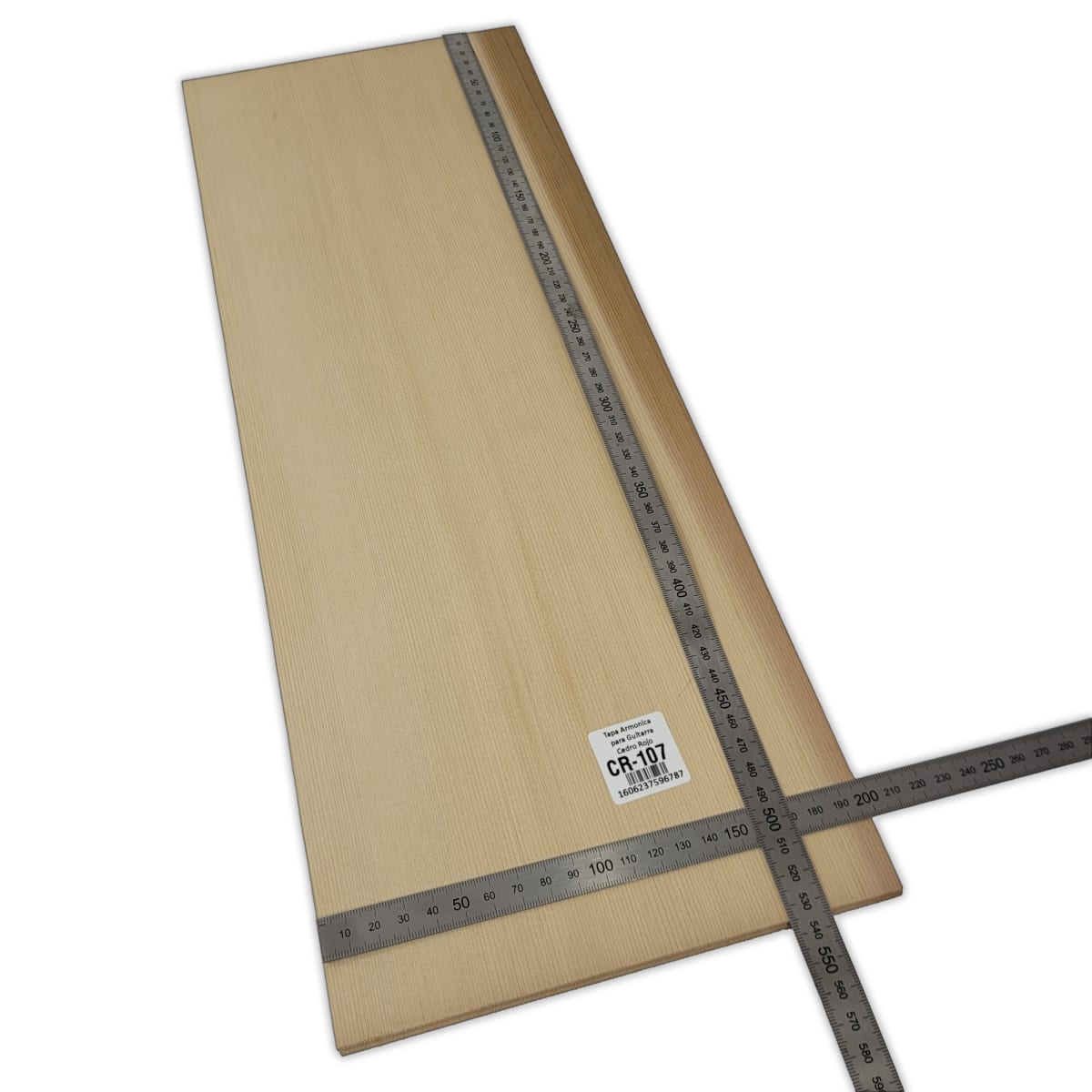 Tapa Armonica Unica CR-107 de Cedro Rojo Canadiense para Guitarra Calidad AAA3