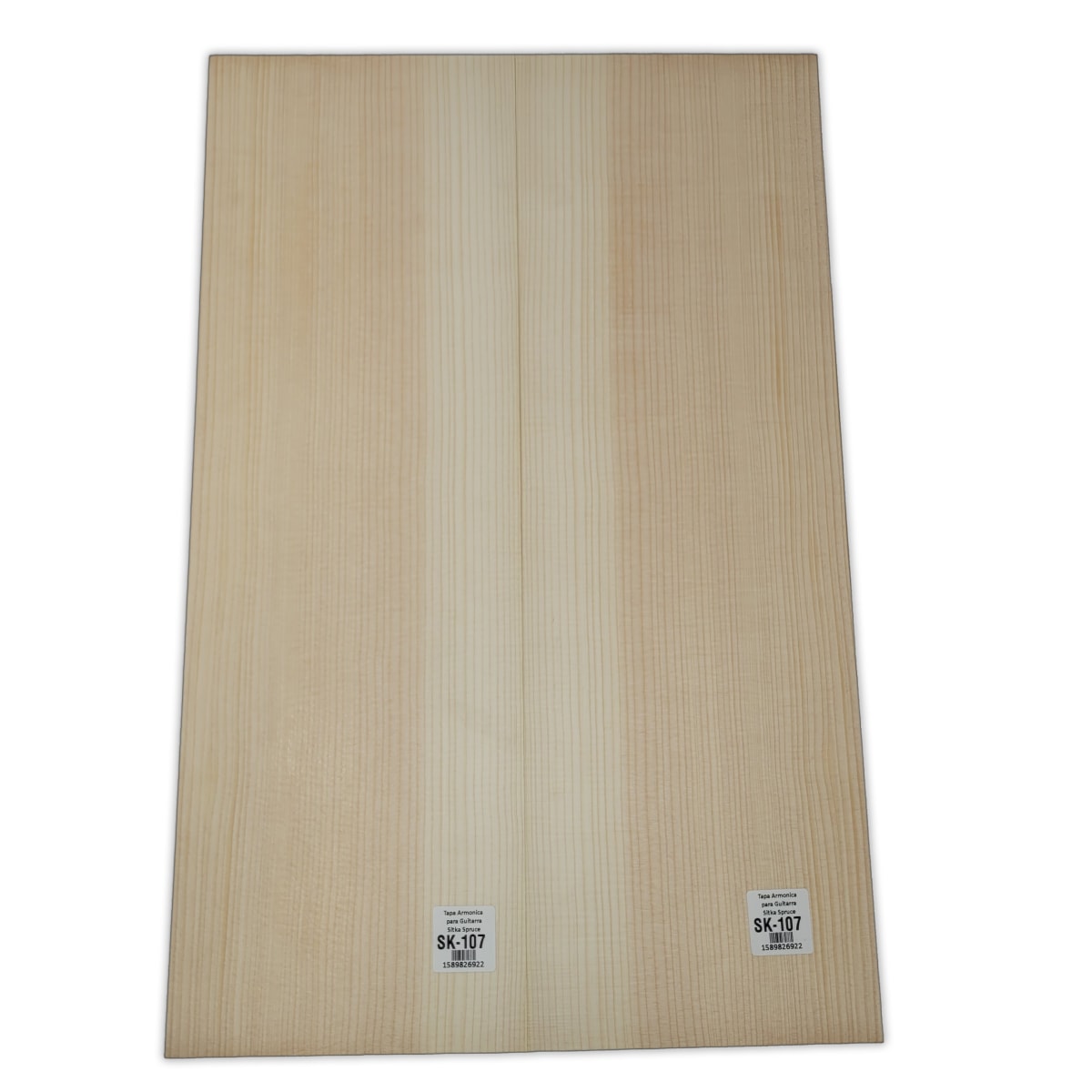 Tapa Armonica Unica SK-107 de Sitka Spruce para Tiple, Cuatro e Instrumentos Pequeños8