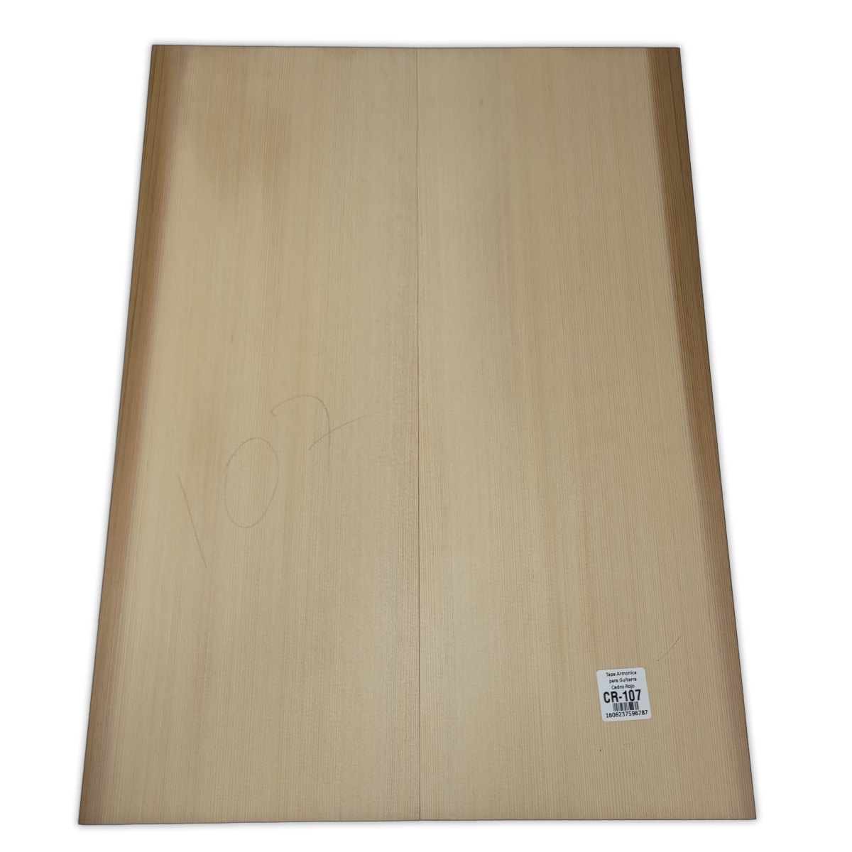 Tapa Armonica Unica CR-107 de Cedro Rojo Canadiense para Guitarra Calidad AAA8