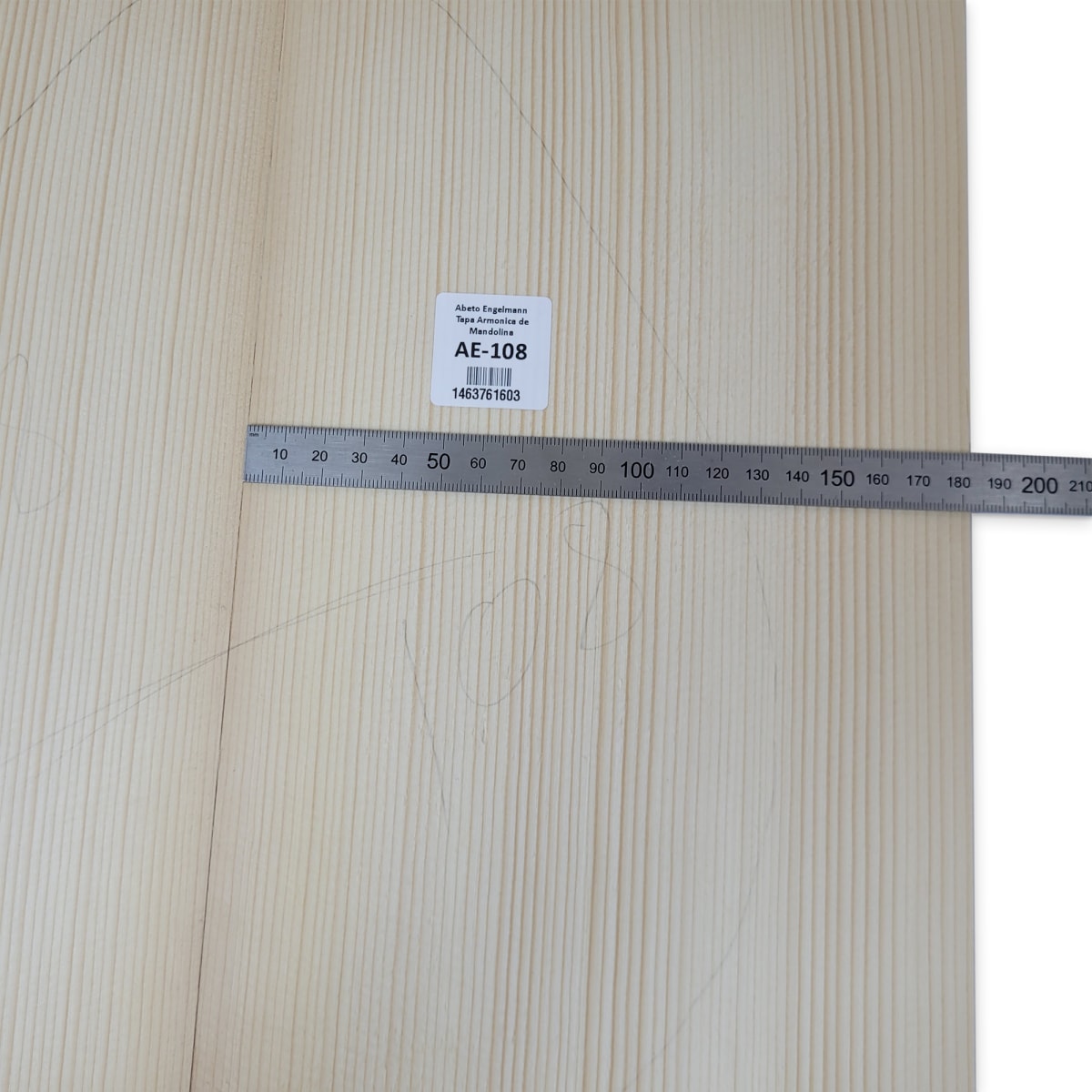 Tapa Armonica AE-108 de Abeto Engelmann para Mandolina3