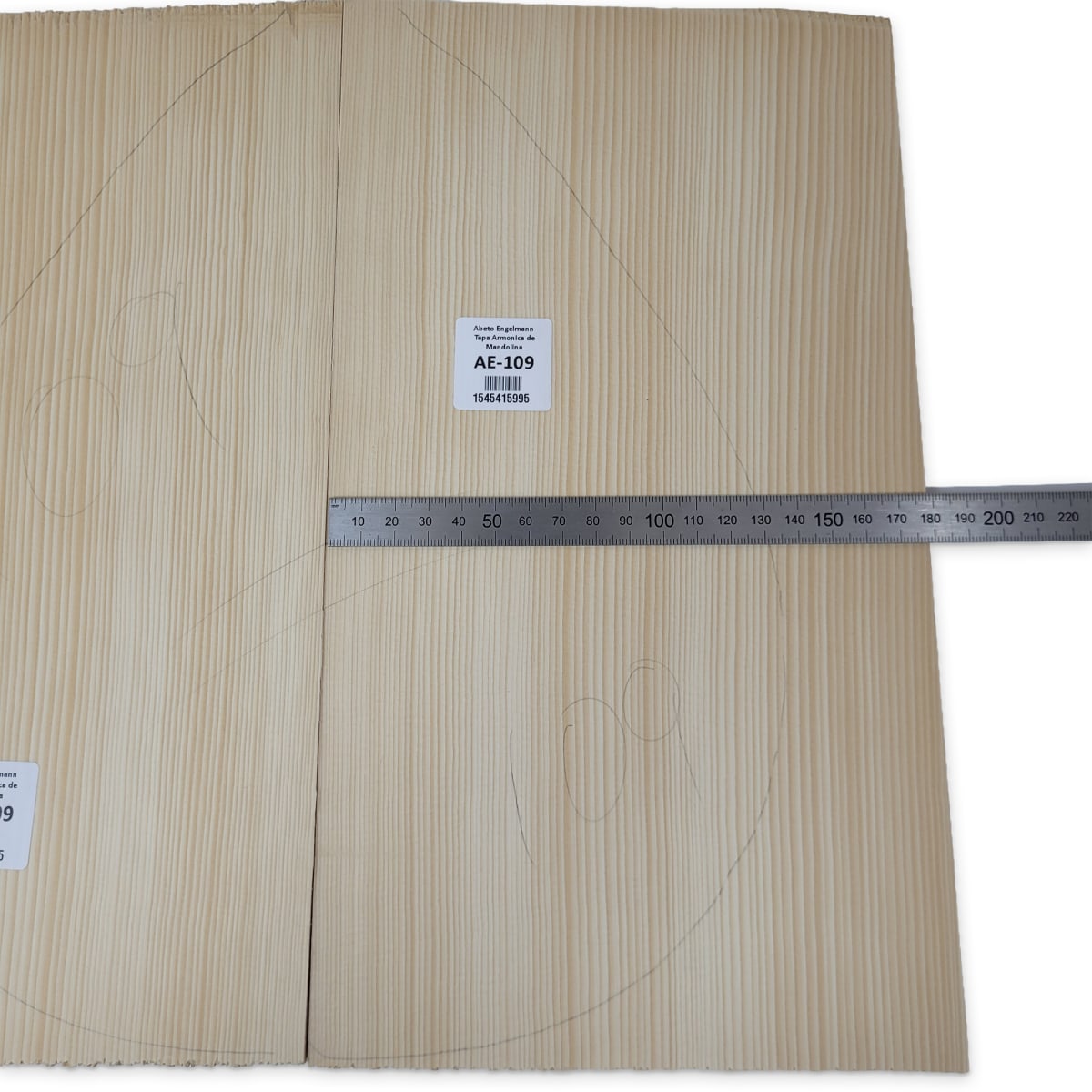 Tapa Armonica AE-109 de Abeto Engelmann para Mandolina3