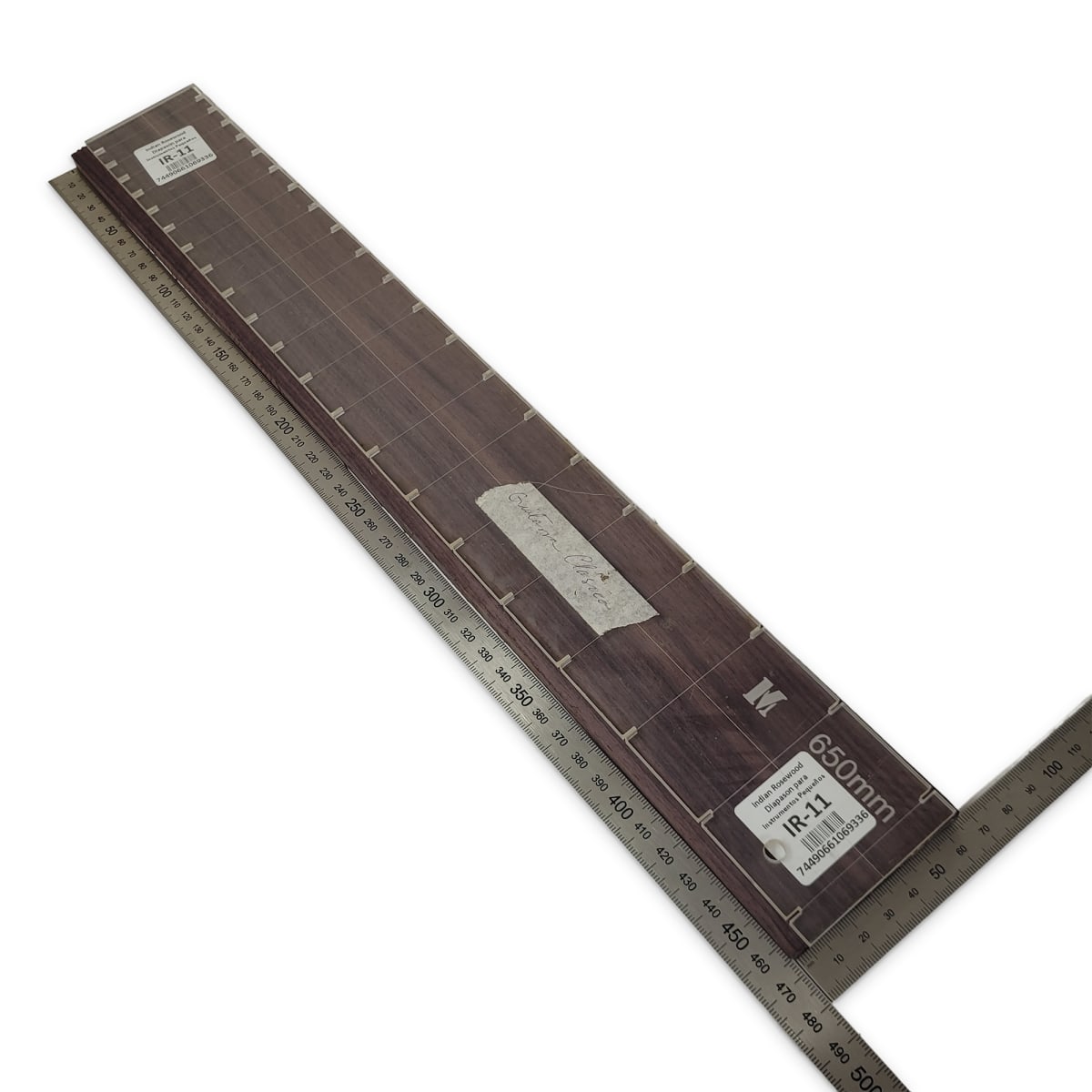 Diapason de Instrumentos Pequeños IR-11 de Indian Rosewood Especial (Palosanto de la India) Corte Radial3