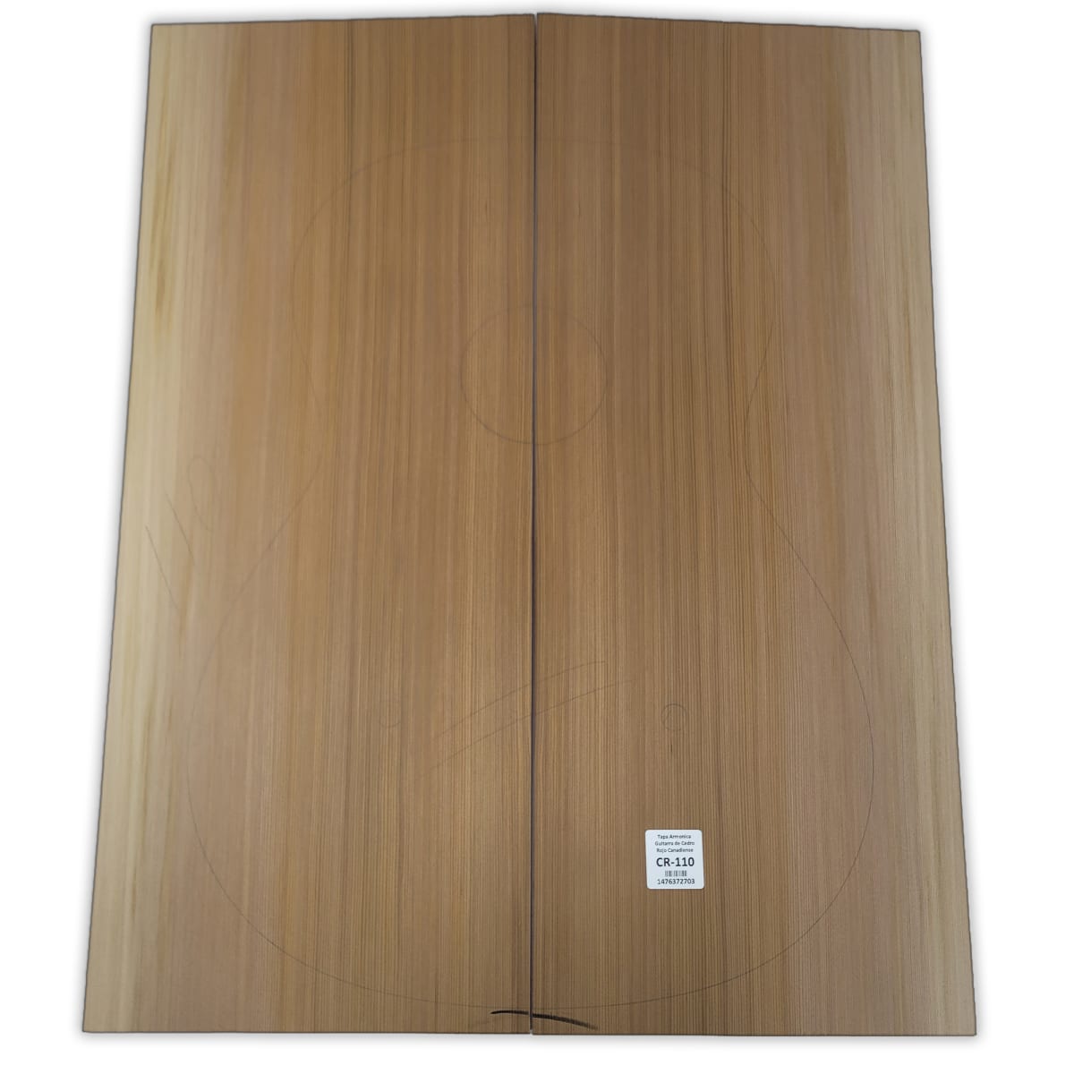 Tapa Armonica CR-110 de Cedro Rojo Canadiense Calidad AA para Guitarra7