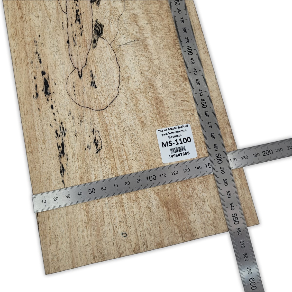Top Unico MS-1100 de Spalted Maple para Bajos y Guitarras Electricas Calidad Especial2