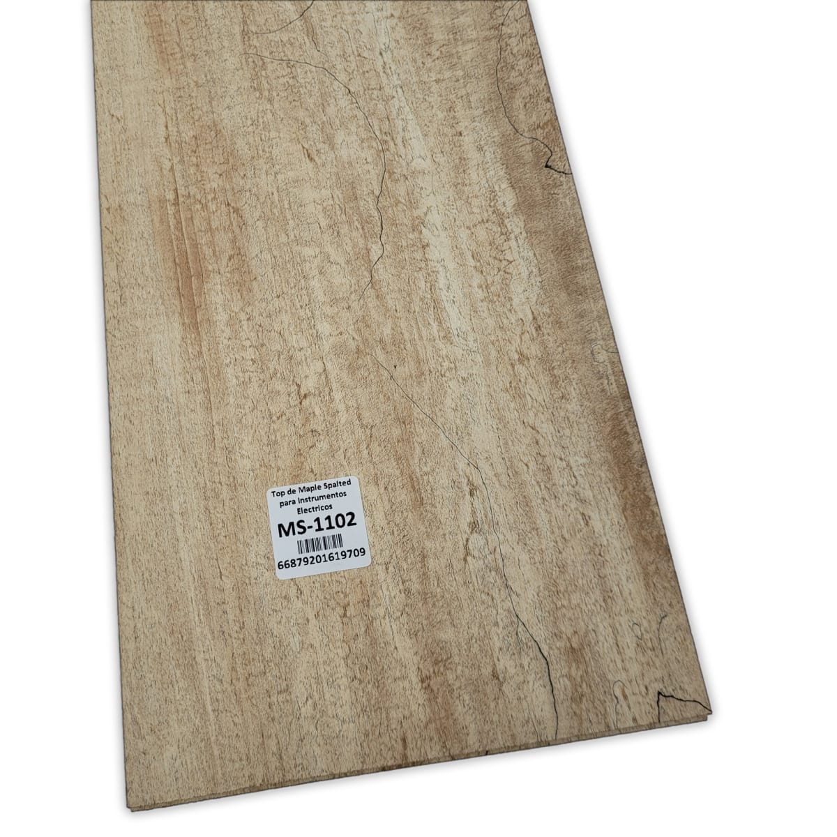 Top Unico MS-1102 de Spalted Maple para Bajos y Guitarras Electricas Calidad Especial5
