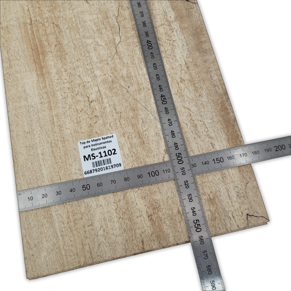 Top Unico MS-1102 de Spalted Maple para Bajos y Guitarras Electricas Calidad Especial2