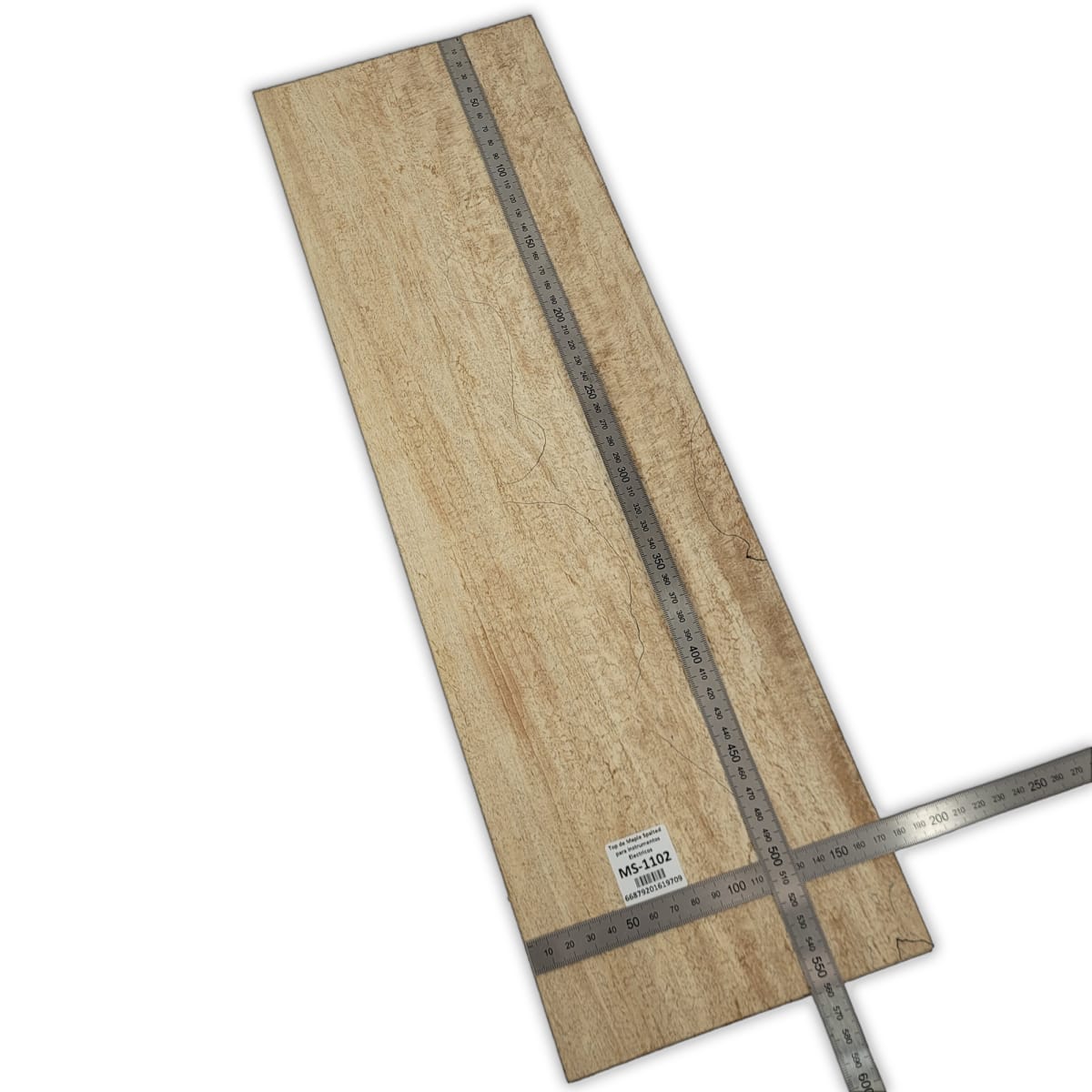 Top Unico MS-1102 de Spalted Maple para Bajos y Guitarras Electricas Calidad Especial3