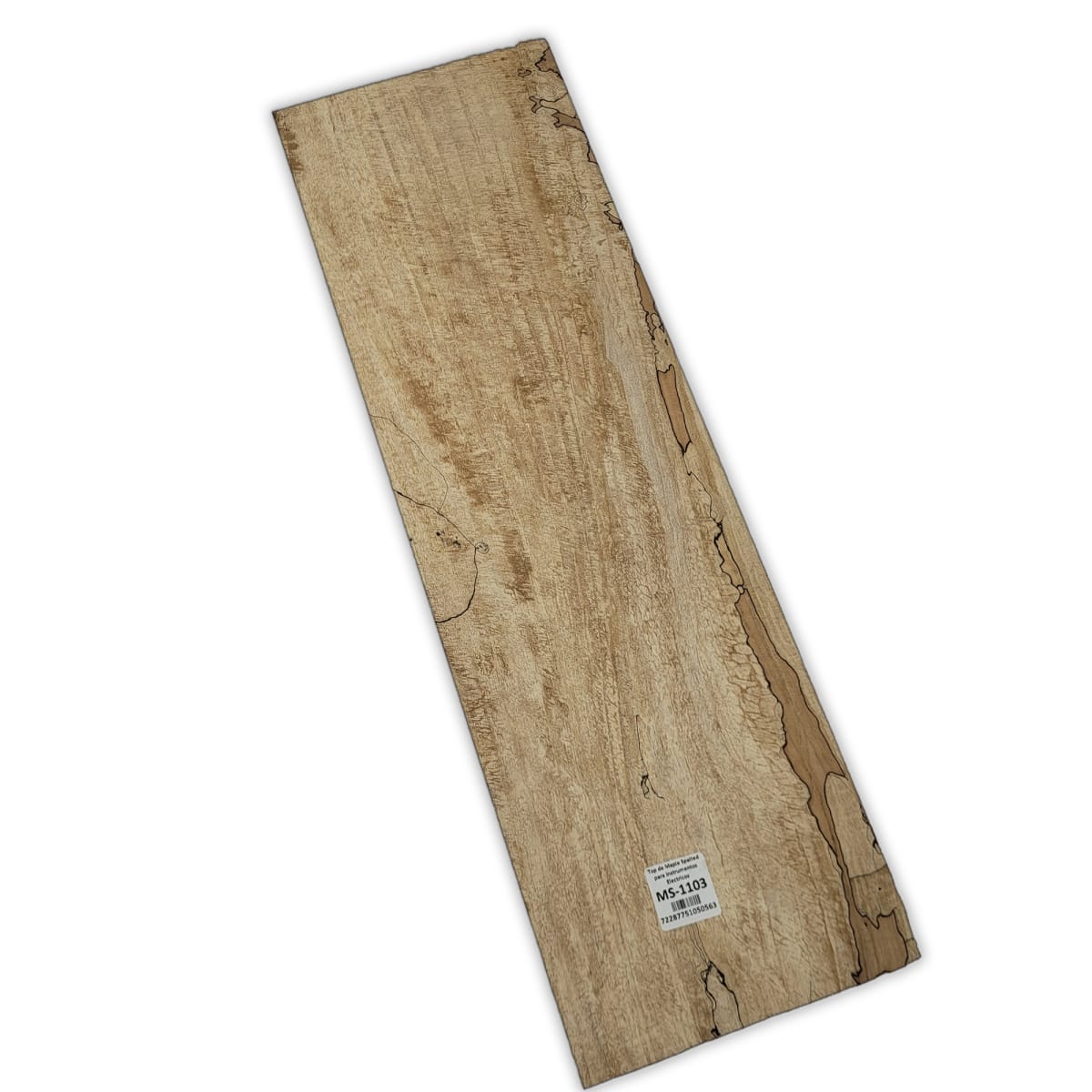 Top Unico MS-1103 de Spalted Maple para Bajos y Guitarras Electricas Calidad Especial4