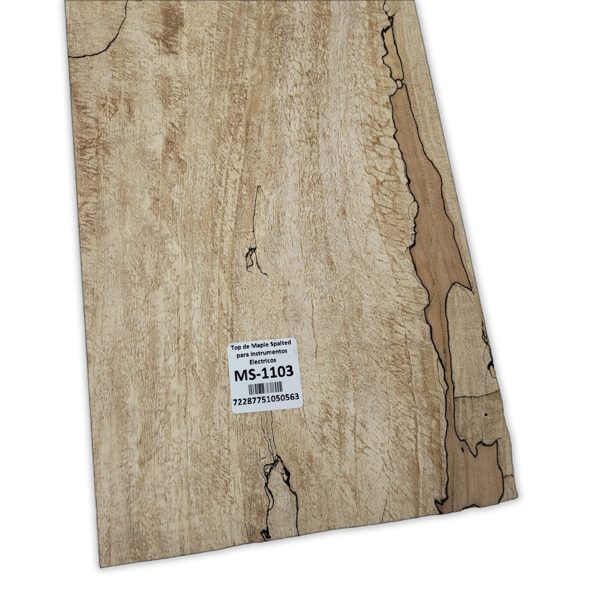 Top Unico MS-1103 de Spalted Maple para Bajos y Guitarras Electricas Calidad Especial5