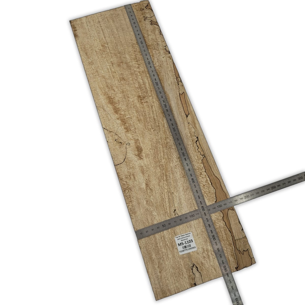 Top Unico MS-1103 de Spalted Maple para Bajos y Guitarras Electricas Calidad Especial3